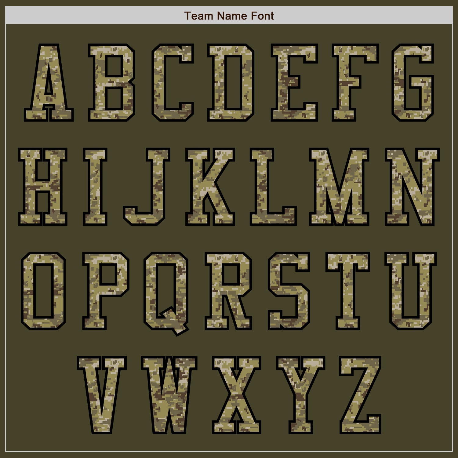 Custom Olive Camo-Black Authentic Salute To Service Baseball Jersey view 3