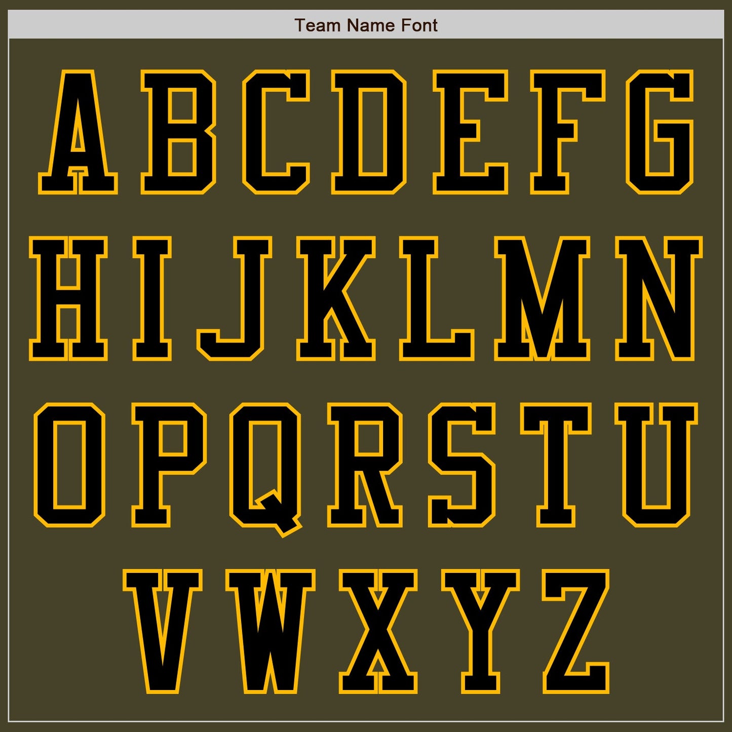 Custom Olive Gold-Black Authentic Salute To Service Baseball Jersey view 3