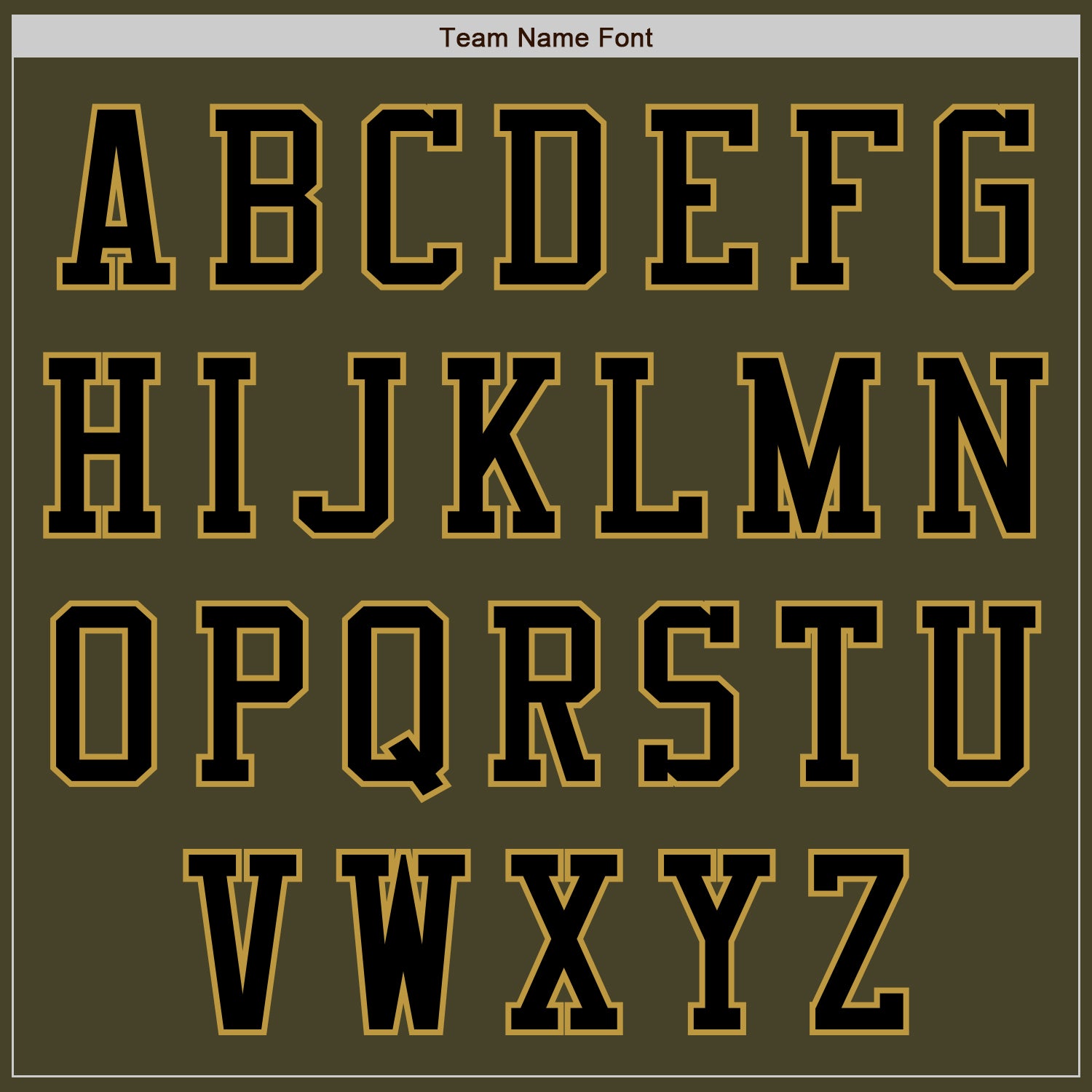 Custom Olive Black-Old Gold Authentic Salute To Service Baseball Jersey view 3