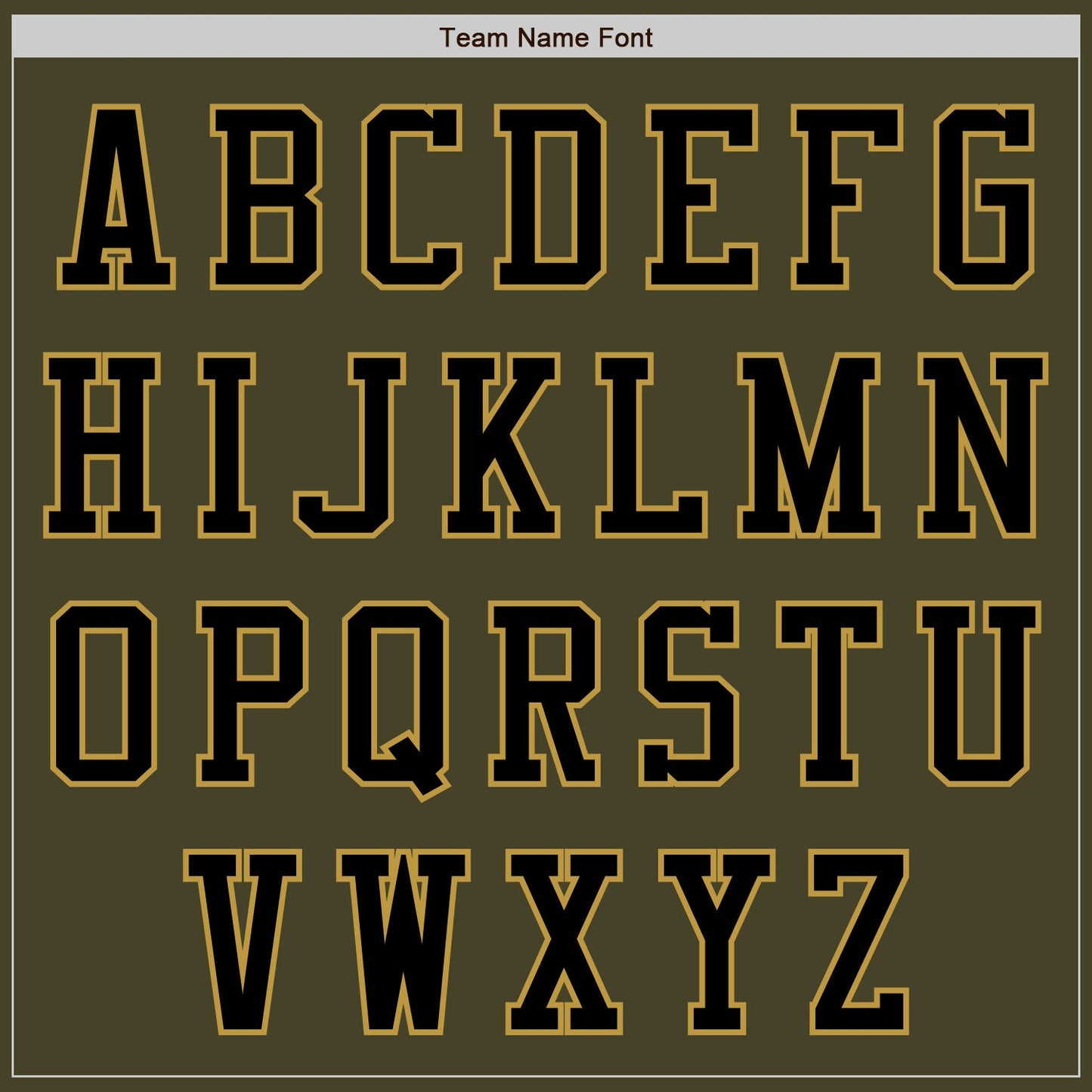 Custom Olive Black-Old Gold Authentic Salute To Service Baseball Jersey view 7