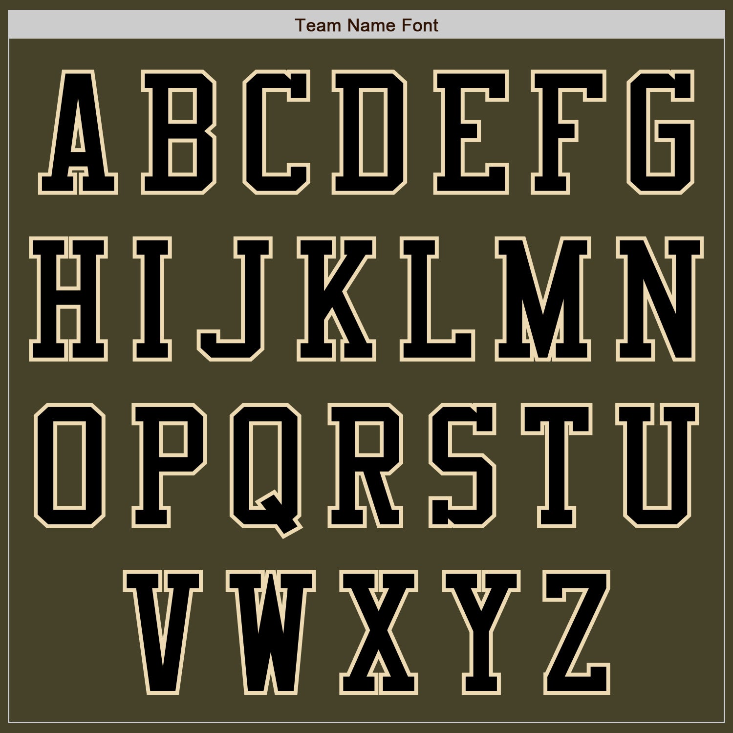 Custom Olive Black-Cream Authentic Salute To Service Baseball Jersey view 7