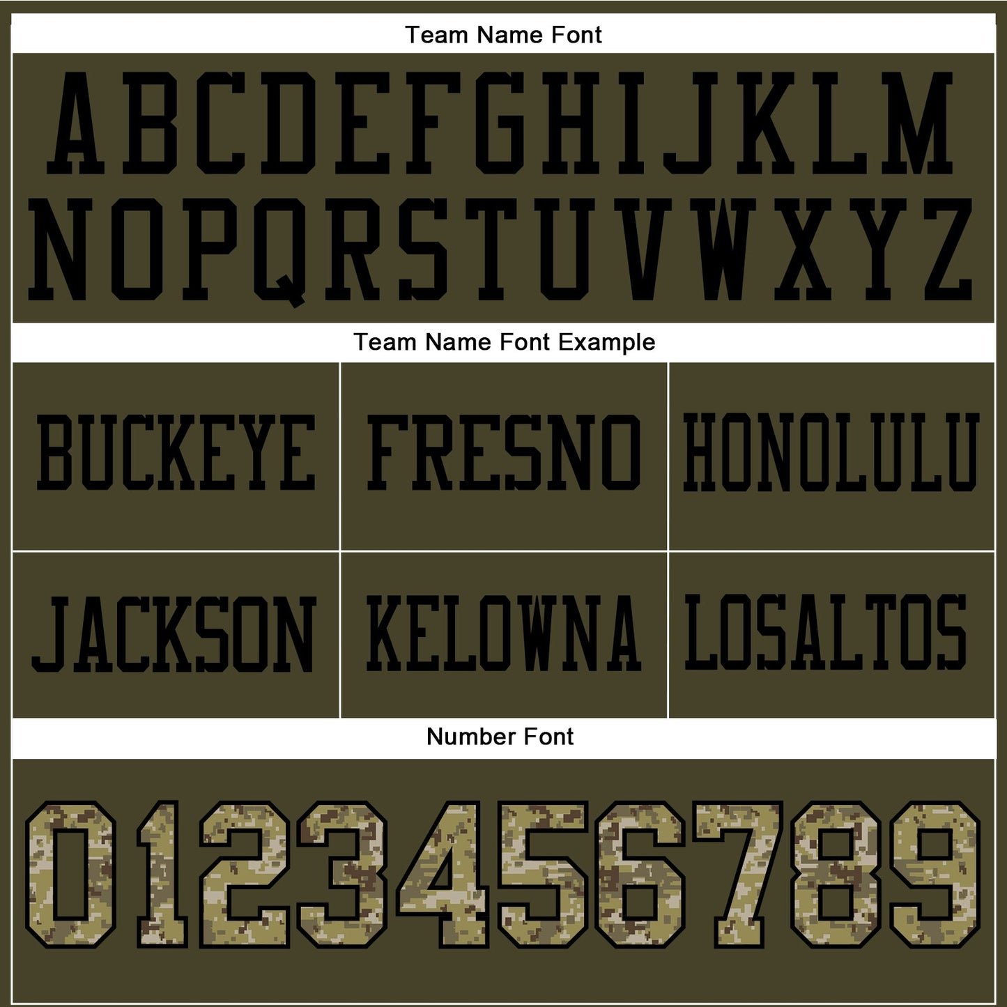 Custom Olive Camo-Black Authentic Salute To Service Football Jersey view 4