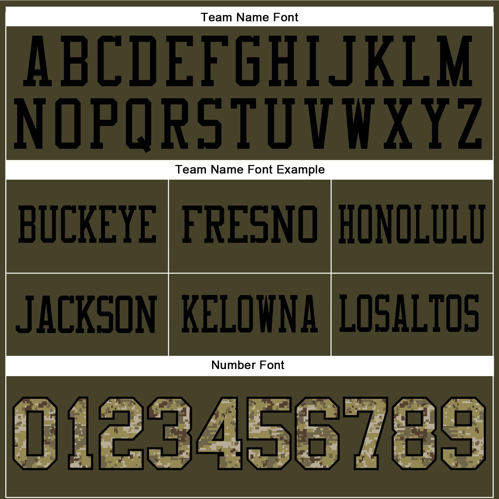 Custom Olive Camo-Black Authentic Salute To Service Football Jersey view 4