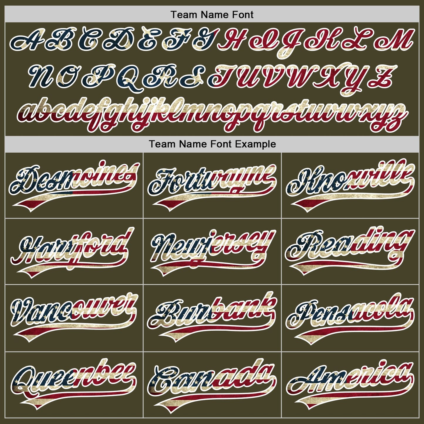 Custom Olive Vintage USA Flag-White Authentic Baseball Jersey view 4