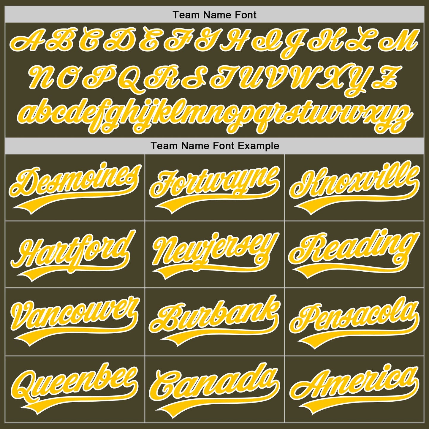 Custom Olive Yellow-White Authentic Baseball Jersey view 4