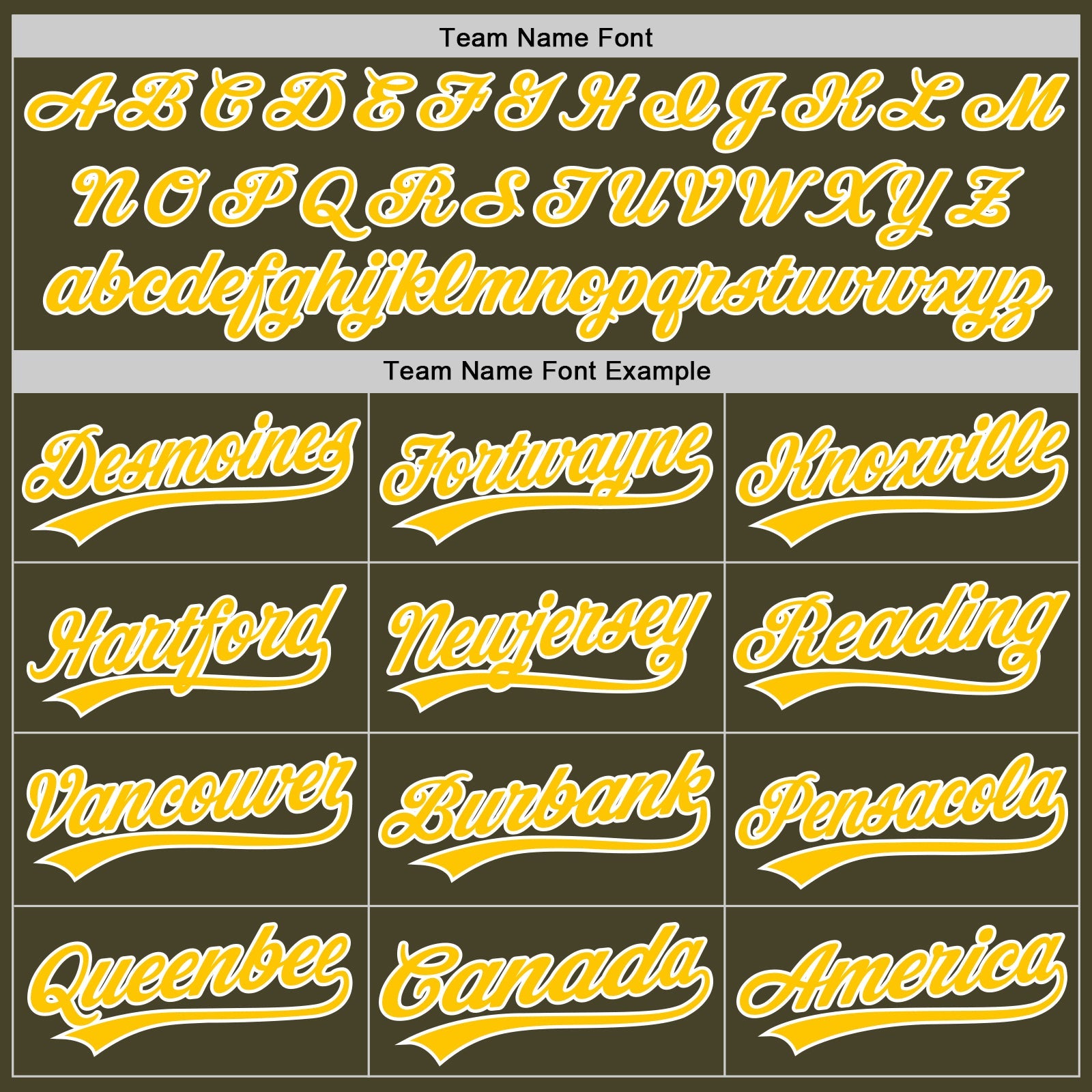 Custom Olive Yellow-White Authentic Baseball Jersey view 4