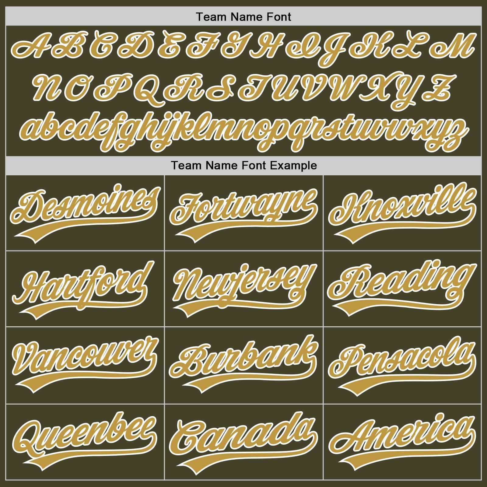 Custom Olive Old Gold-White Authentic Baseball Jersey view 4
