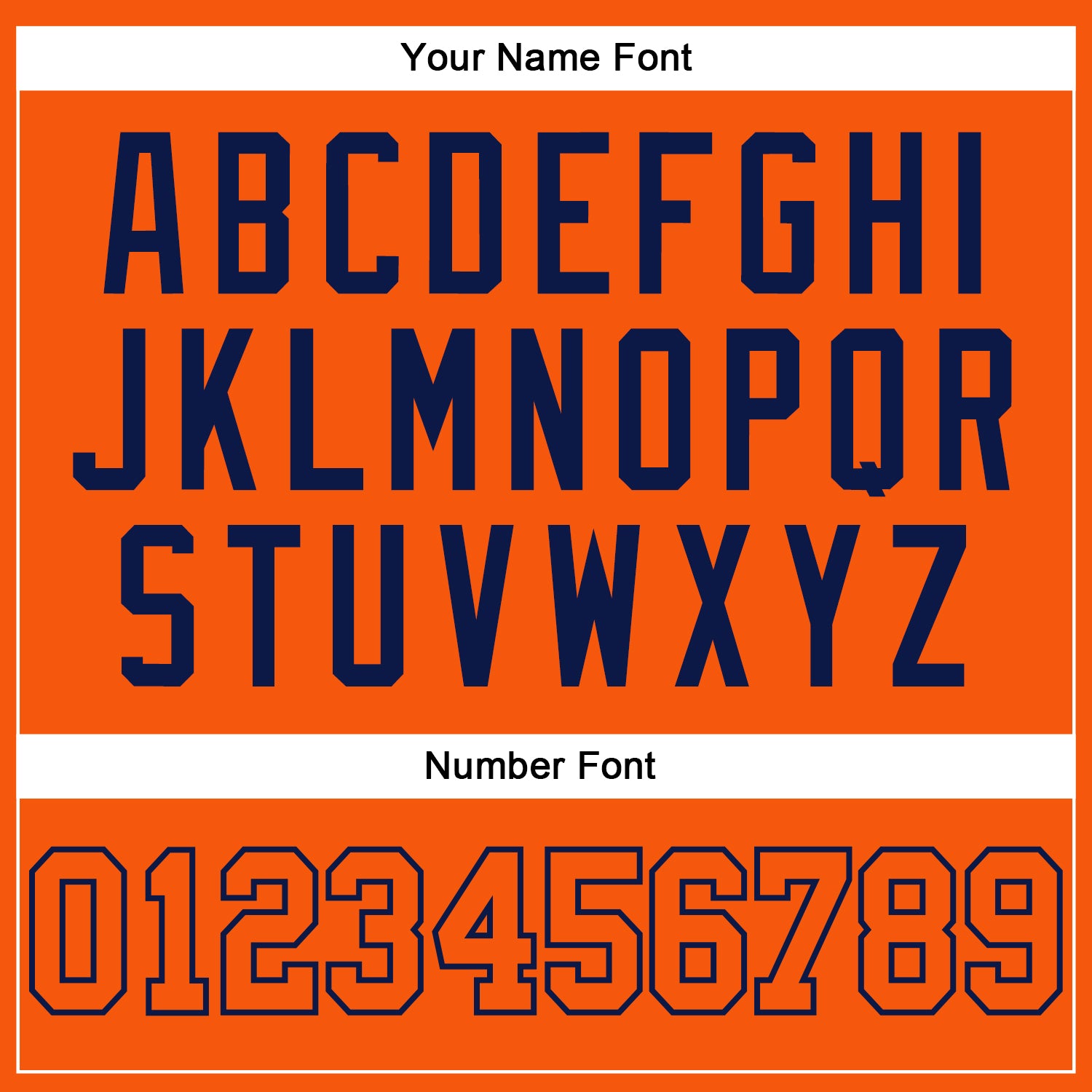 Custom Orange Orange-Navy Authentic Baseball Jersey view 5