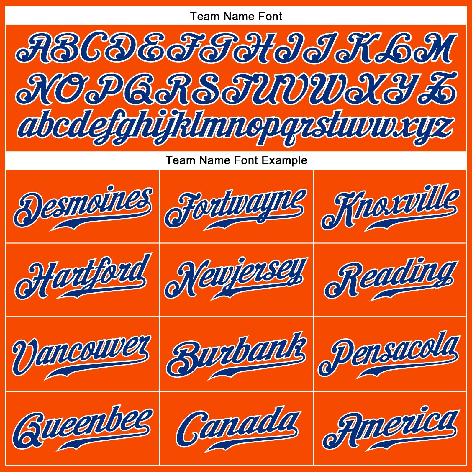 Custom Orange Royal-White Authentic Sleeveless Baseball Jersey view 3