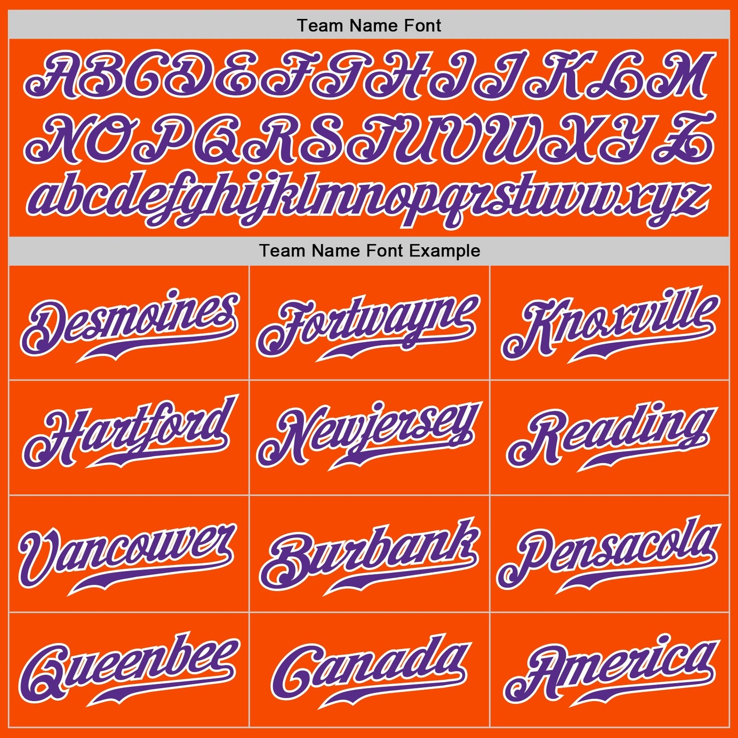Custom Orange White Pinstripe Purple-White Authentic Baseball Jersey view 5