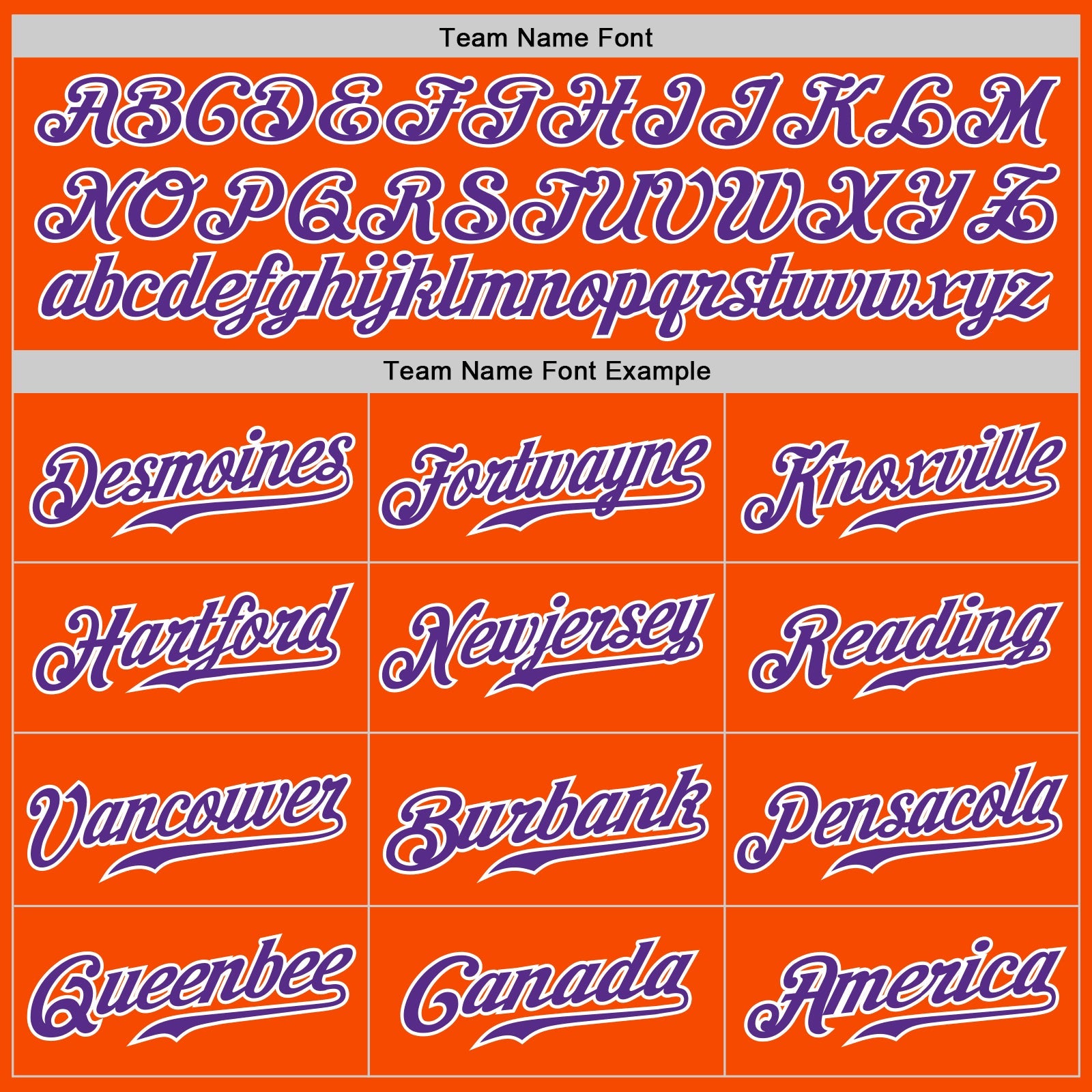 Custom Orange White Pinstripe Purple-White Authentic Baseball Jersey view 5