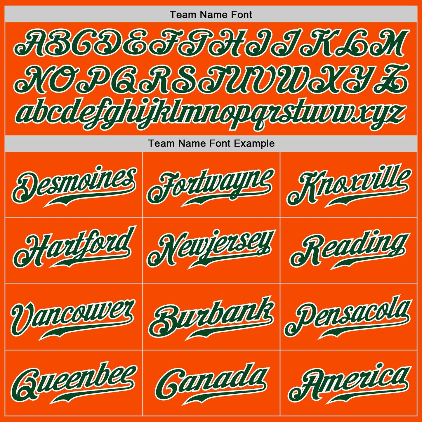 Custom Orange White Pinstripe Green-White Authentic Baseball Jersey view 5