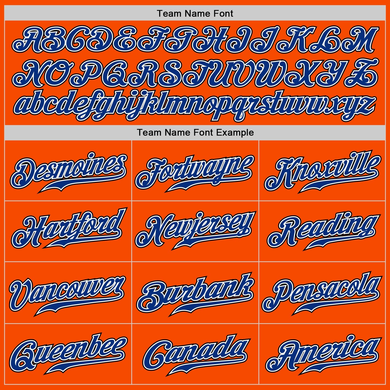 Custom Orange Royal-Black Authentic Baseball Jersey view 4