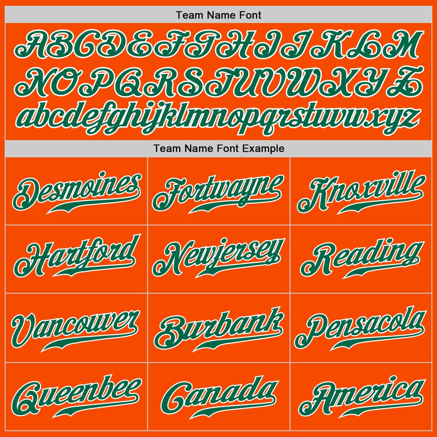 Custom Orange Kelly Green-White Authentic Baseball Jersey view 4