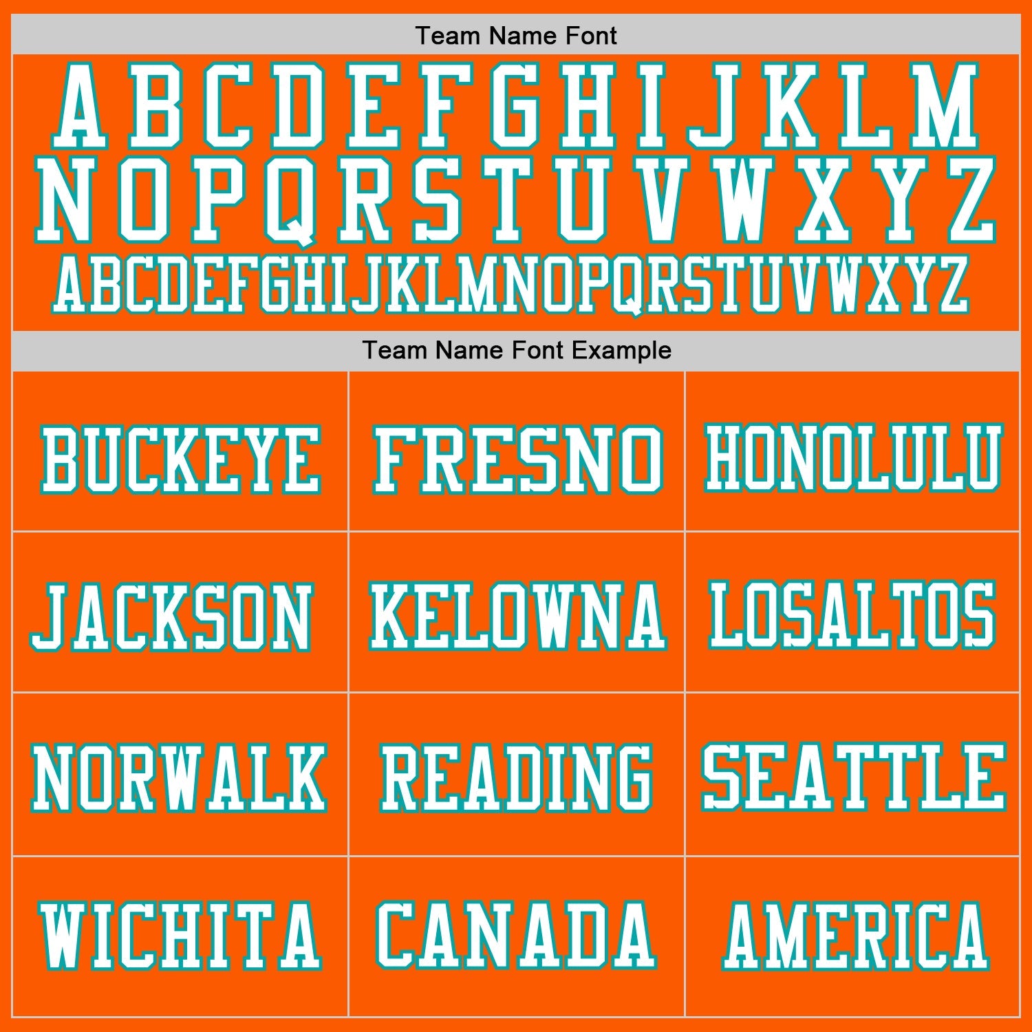 Custom Orange Aqua-White Mesh Authentic Football Jersey view 3