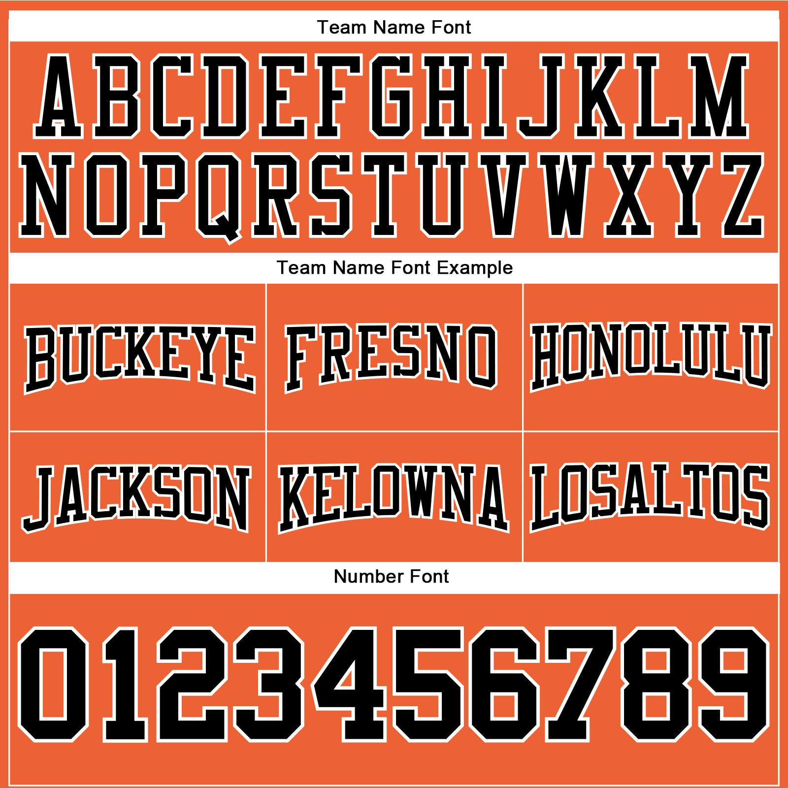 Custom Stitched Orange Black-White Football Pullover Sweatshirt Hoodie view 3