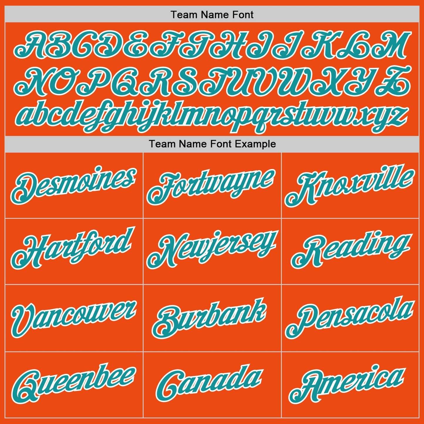 Custom Orange Teal-White Performance T-Shirt view 3
