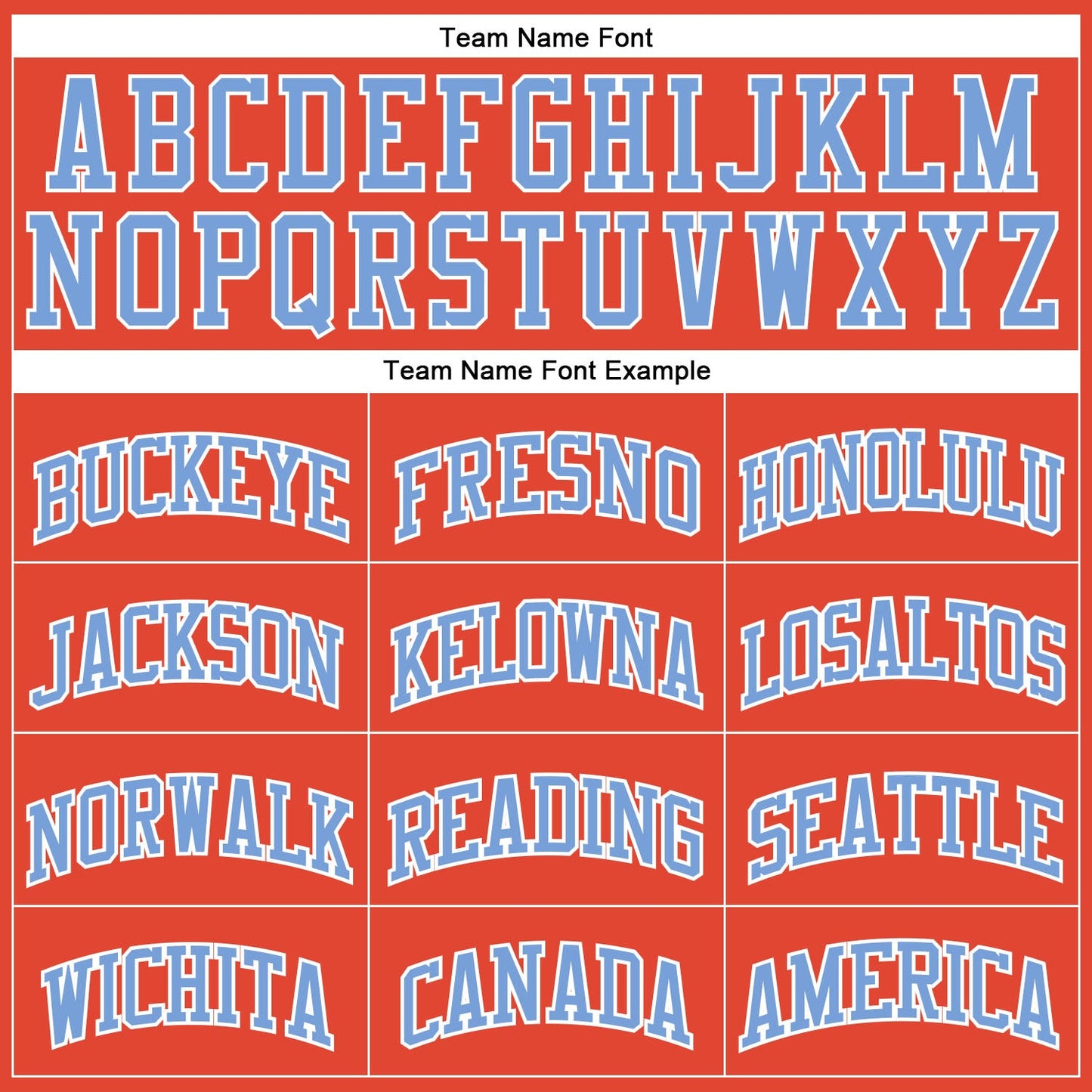 Custom Orange Light Blue-White Authentic Throwback Basketball Jersey view 3