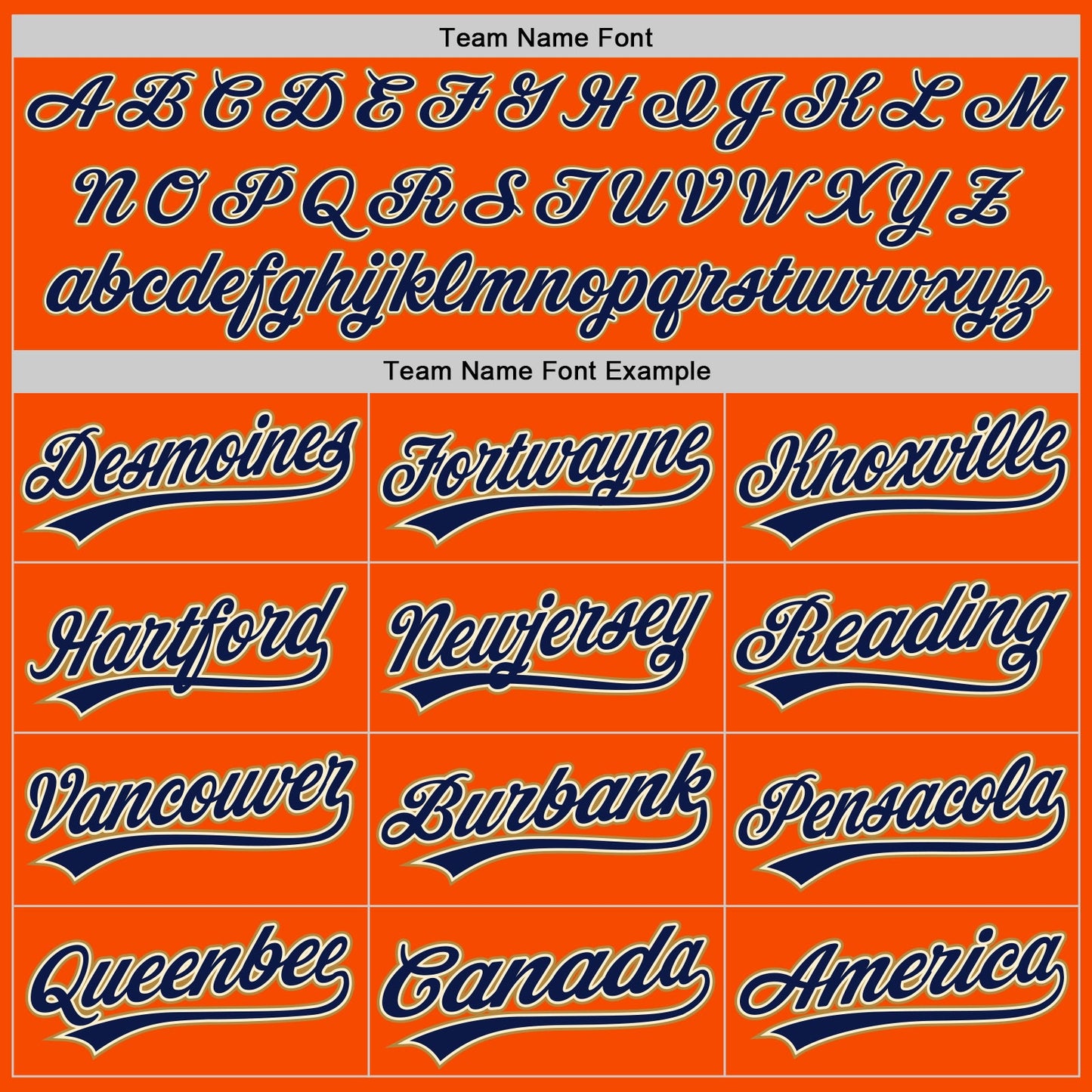 Custom Orange Navy Cream-Old Gold Authentic Baseball Jersey view 4