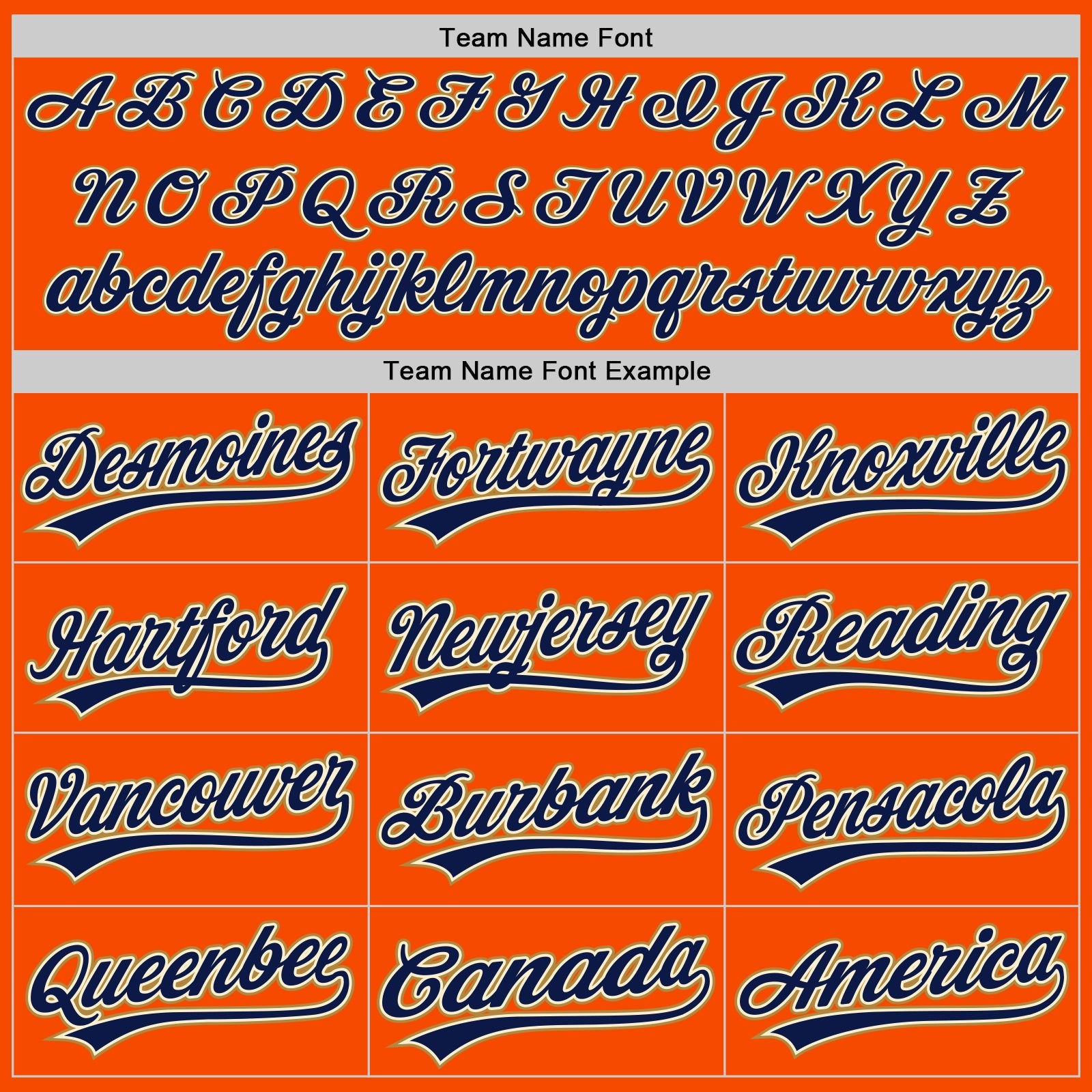 Custom Orange Navy Cream-Old Gold Authentic Baseball Jersey view 4
