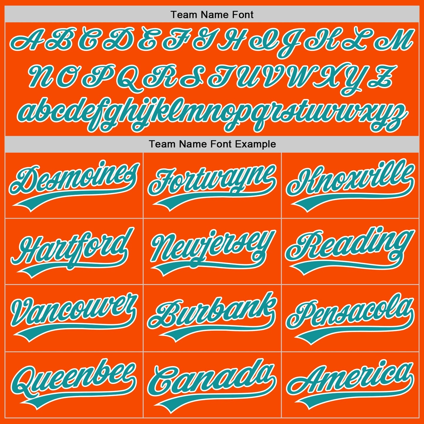 Custom Orange Teal-White Authentic Baseball Jersey view 4