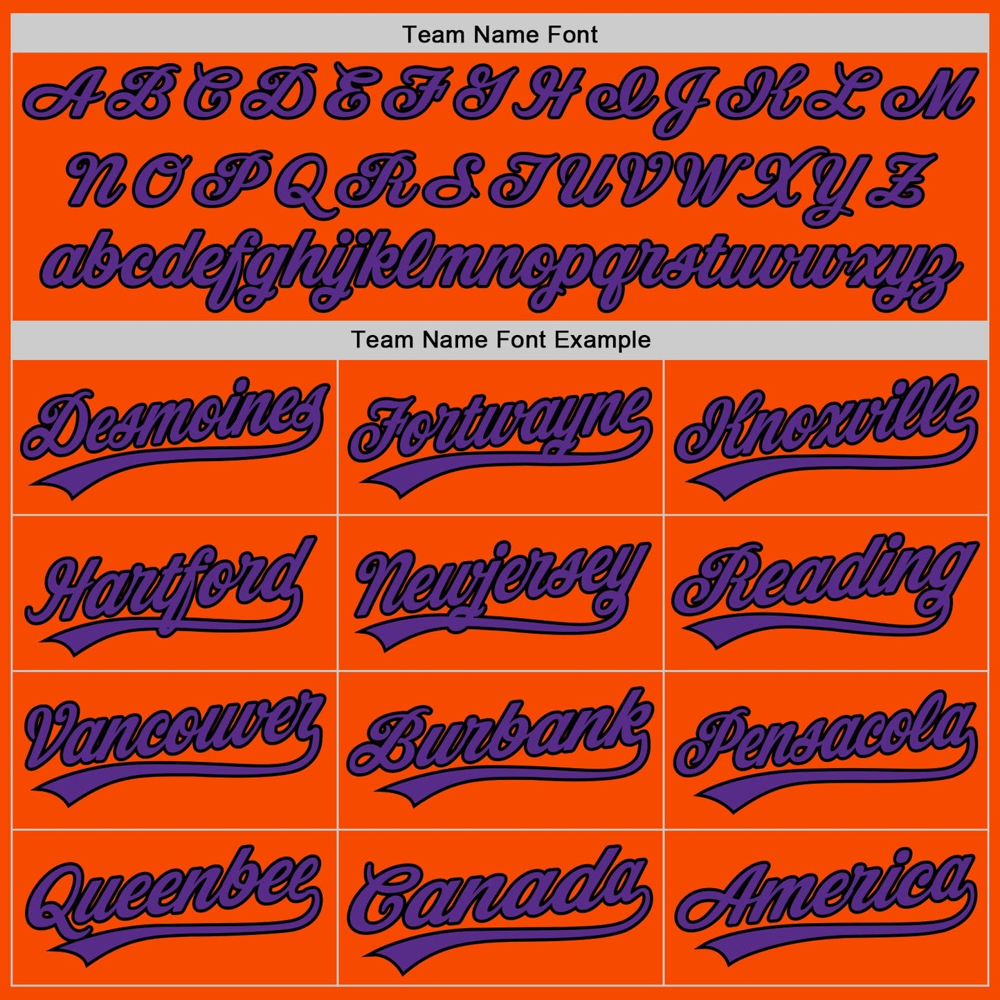 Custom Orange Purple-Black Authentic Baseball Jersey view 4