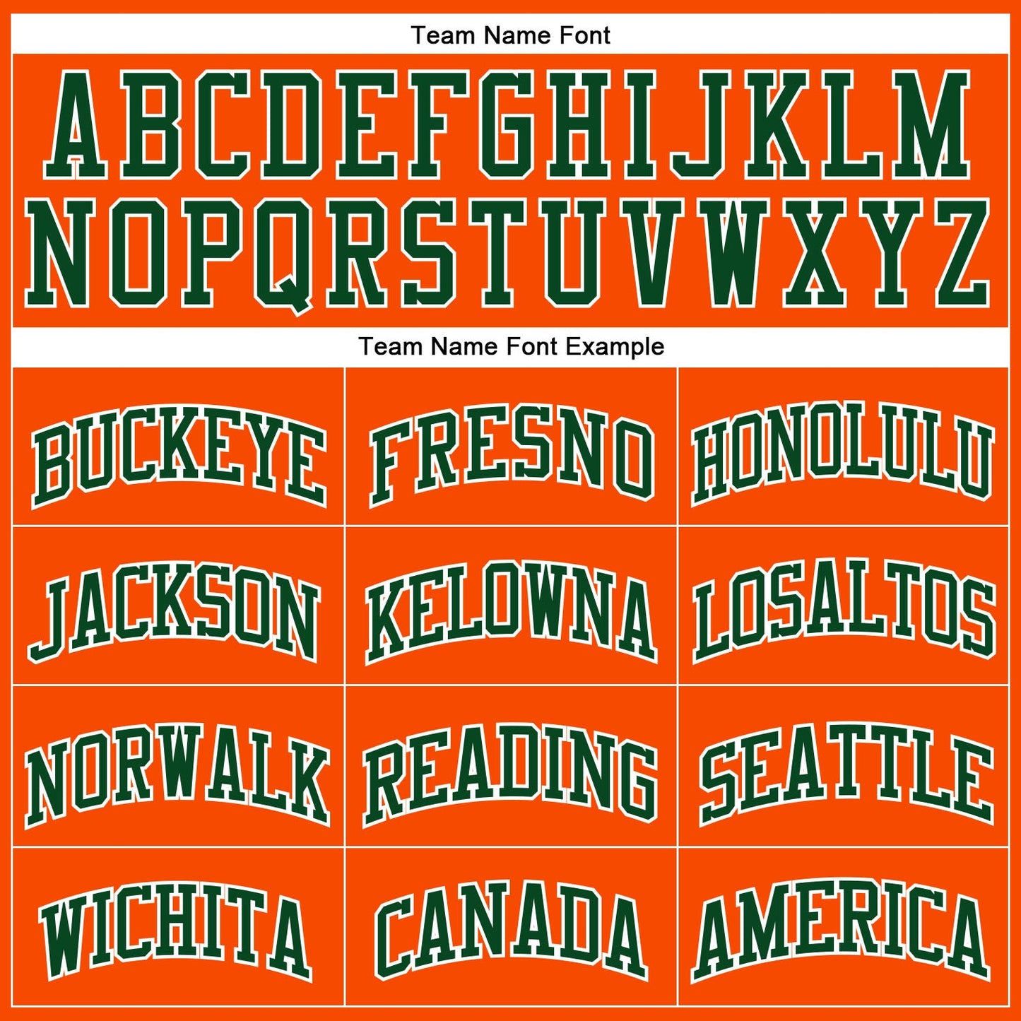 Custom Orange Green-White Authentic Throwback Basketball Jersey view 3