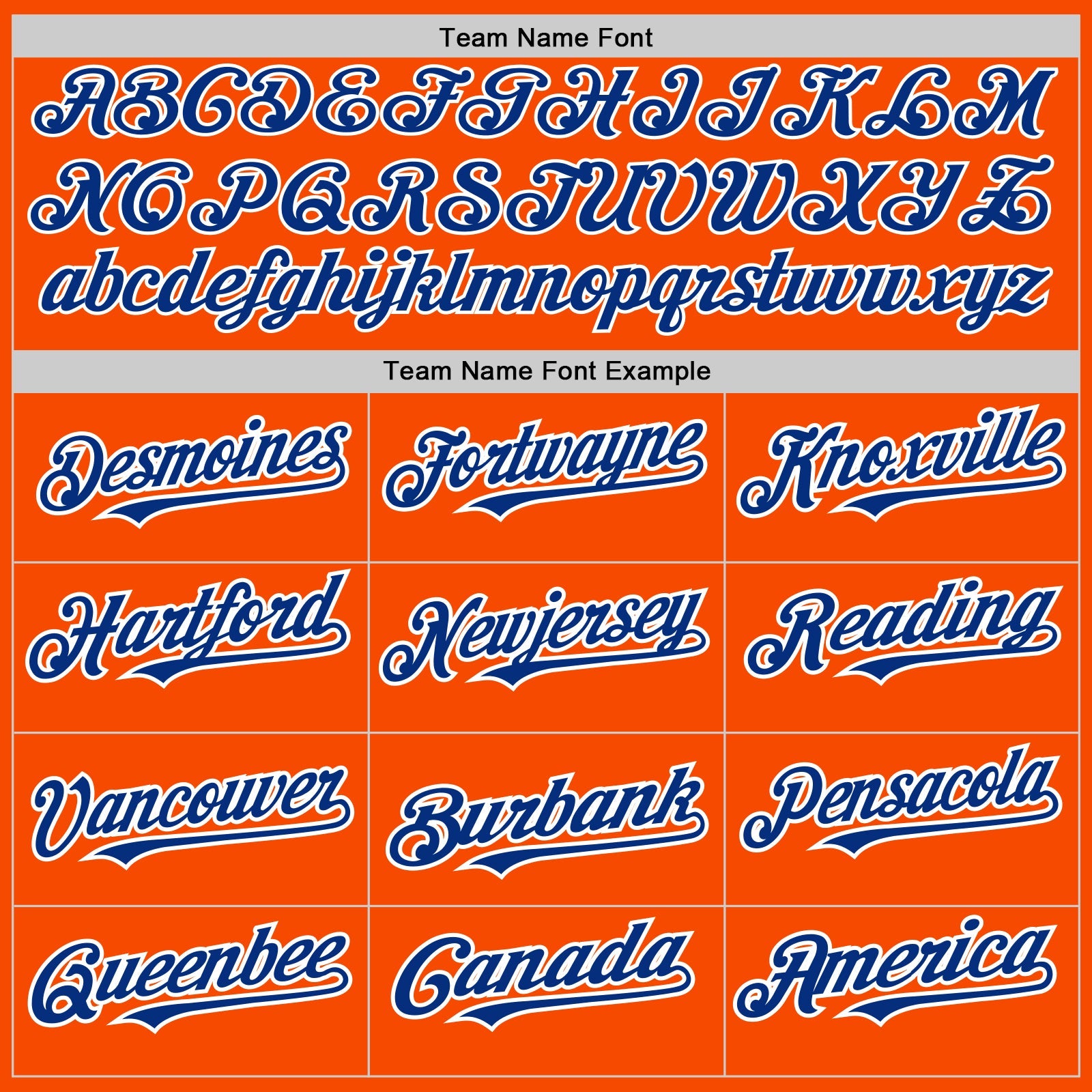 Custom Orange Royal-White Authentic Baseball Jersey view 4