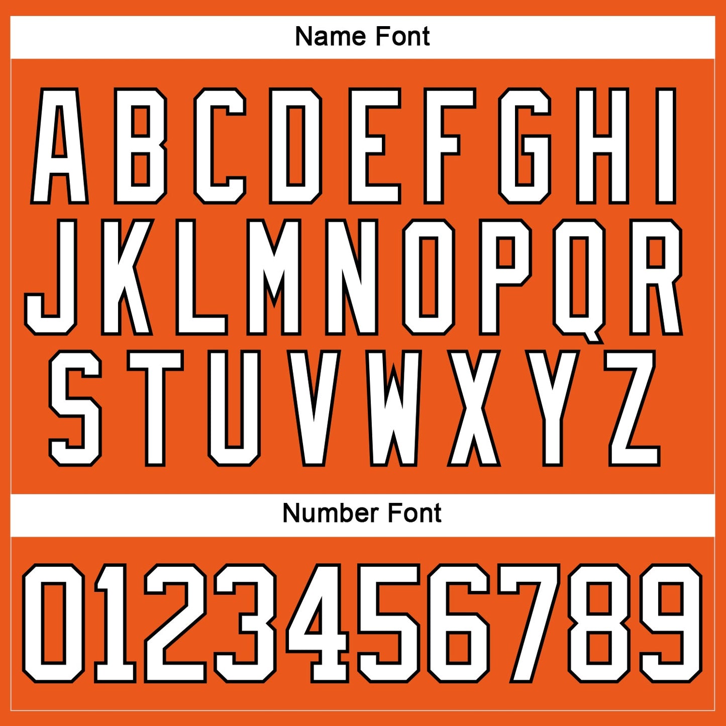 Custom Orange White-Black Hockey Lace Neck Jersey view 5