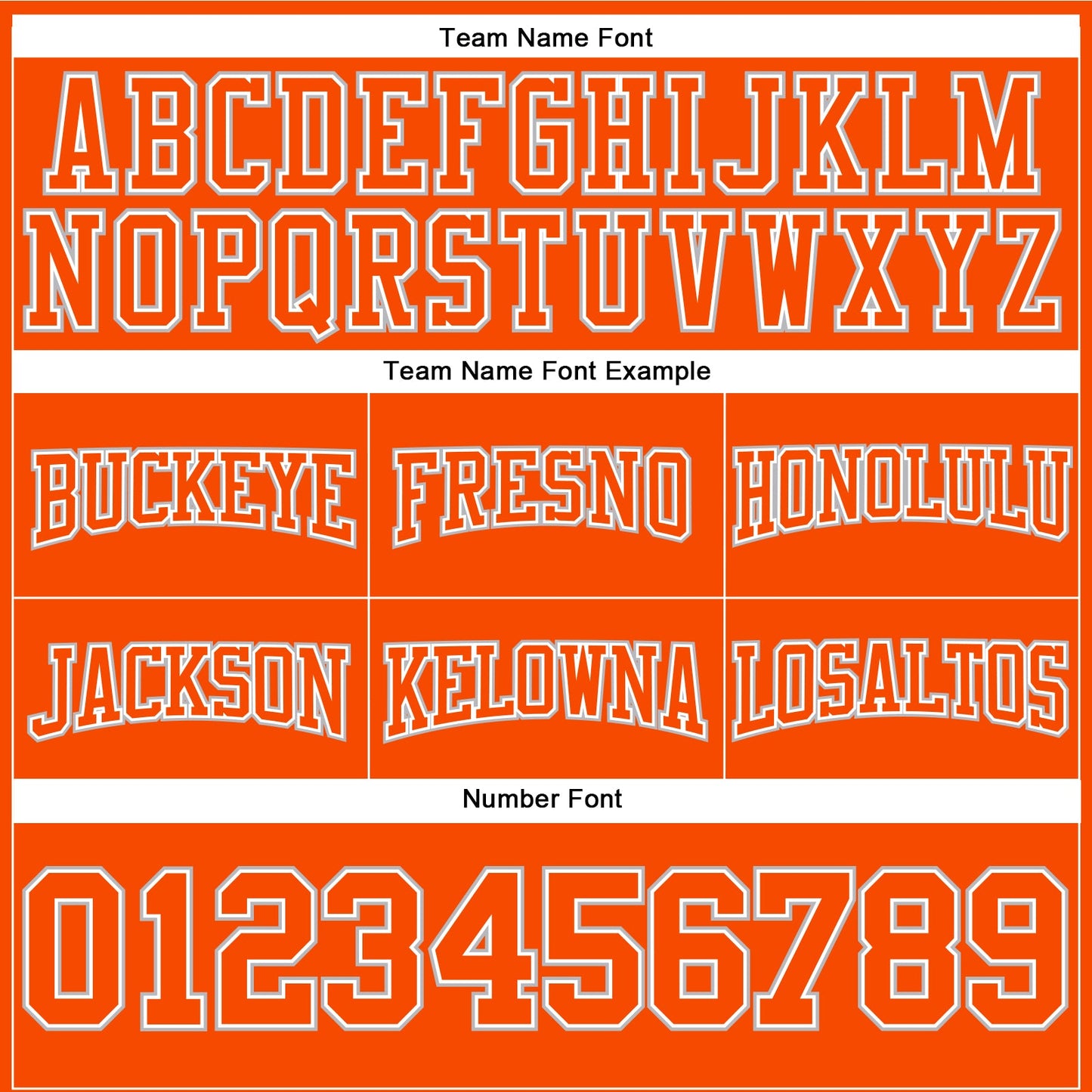 Custom Stitched Orange White-Gray Football Pullover Sweatshirt Hoodie view 3