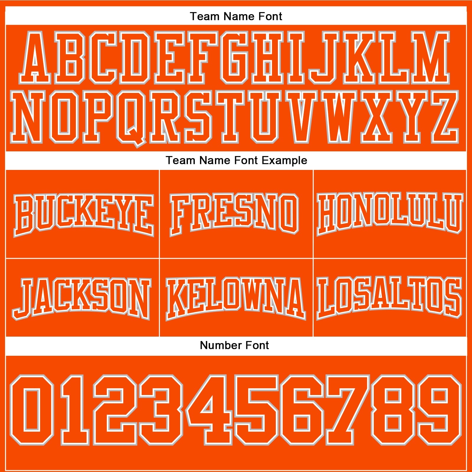 Custom Stitched Orange White-Gray Football Pullover Sweatshirt Hoodie view 3