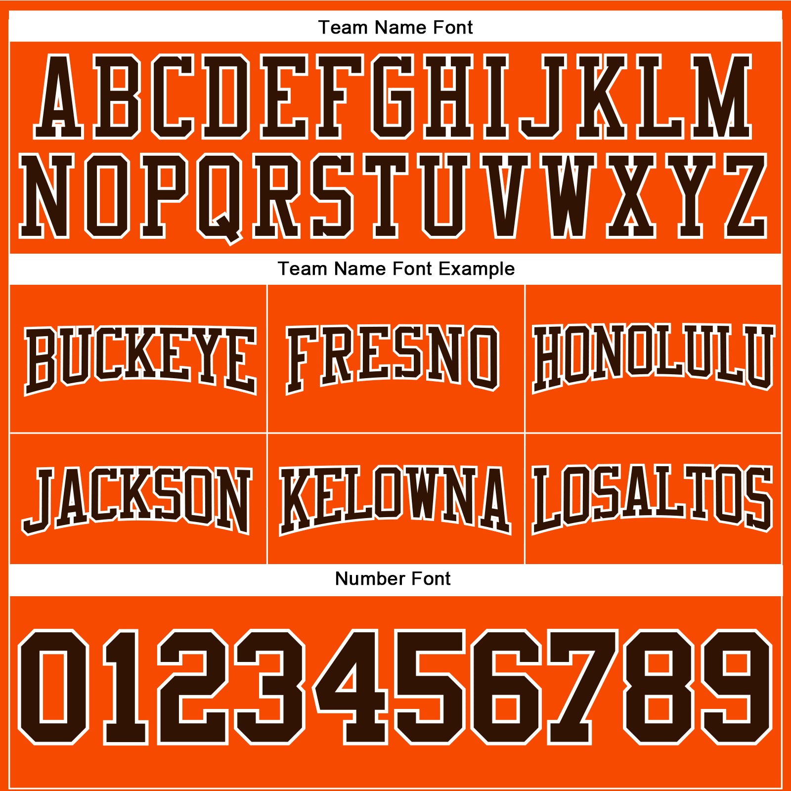 Custom Stitched Orange Brown-White Football Pullover Sweatshirt Hoodie view 3
