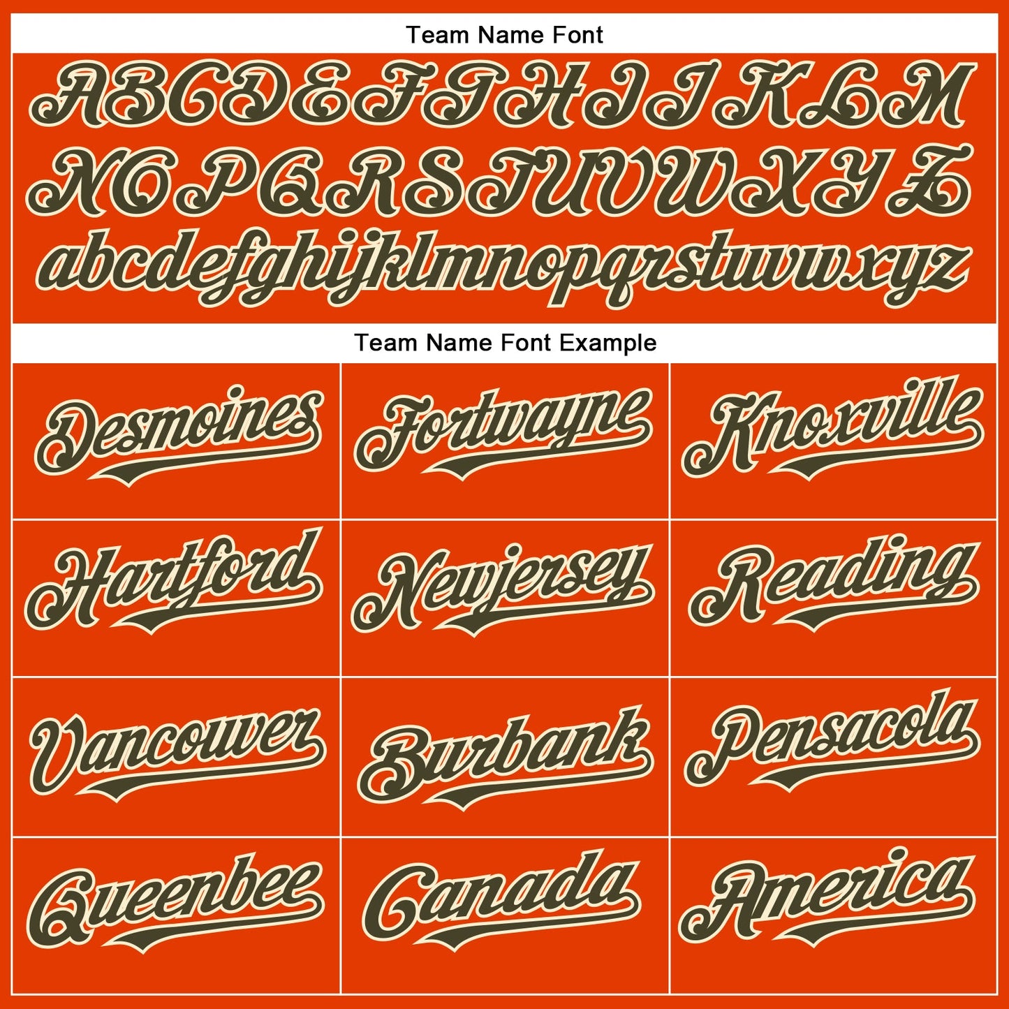 Custom Orange Olive-Cream Authentic Baseball Jersey view 4