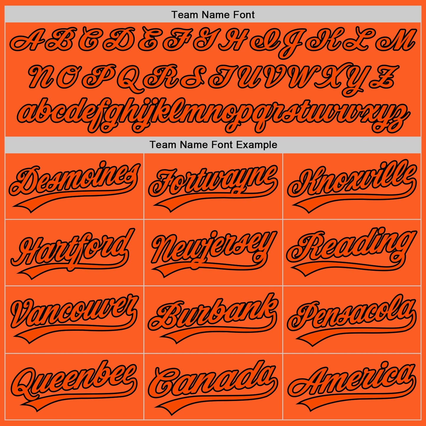 Custom Orange Black Authentic Throwback Baseball Jersey view 4