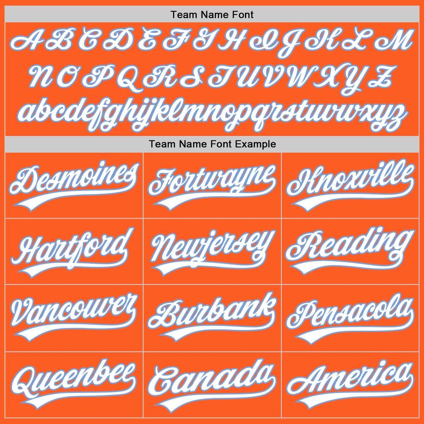 Custom Orange White-Light Blue Authentic Throwback Baseball Jersey view 4
