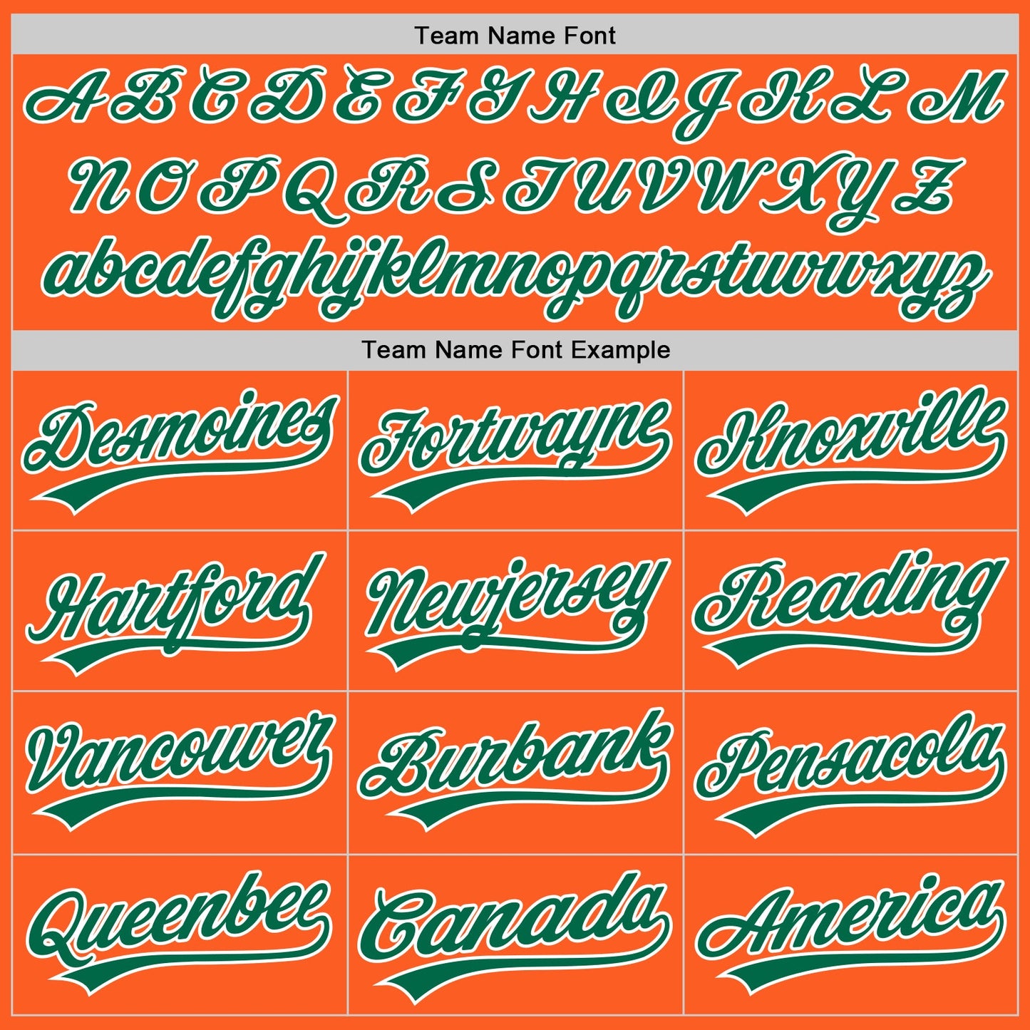 Custom Orange Kelly Green-White Authentic Throwback Baseball Jersey view 4