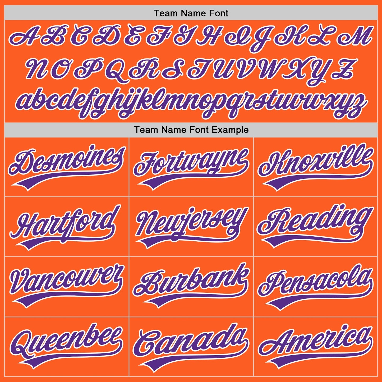 Custom Orange Purple-White Authentic Throwback Baseball Jersey view 4