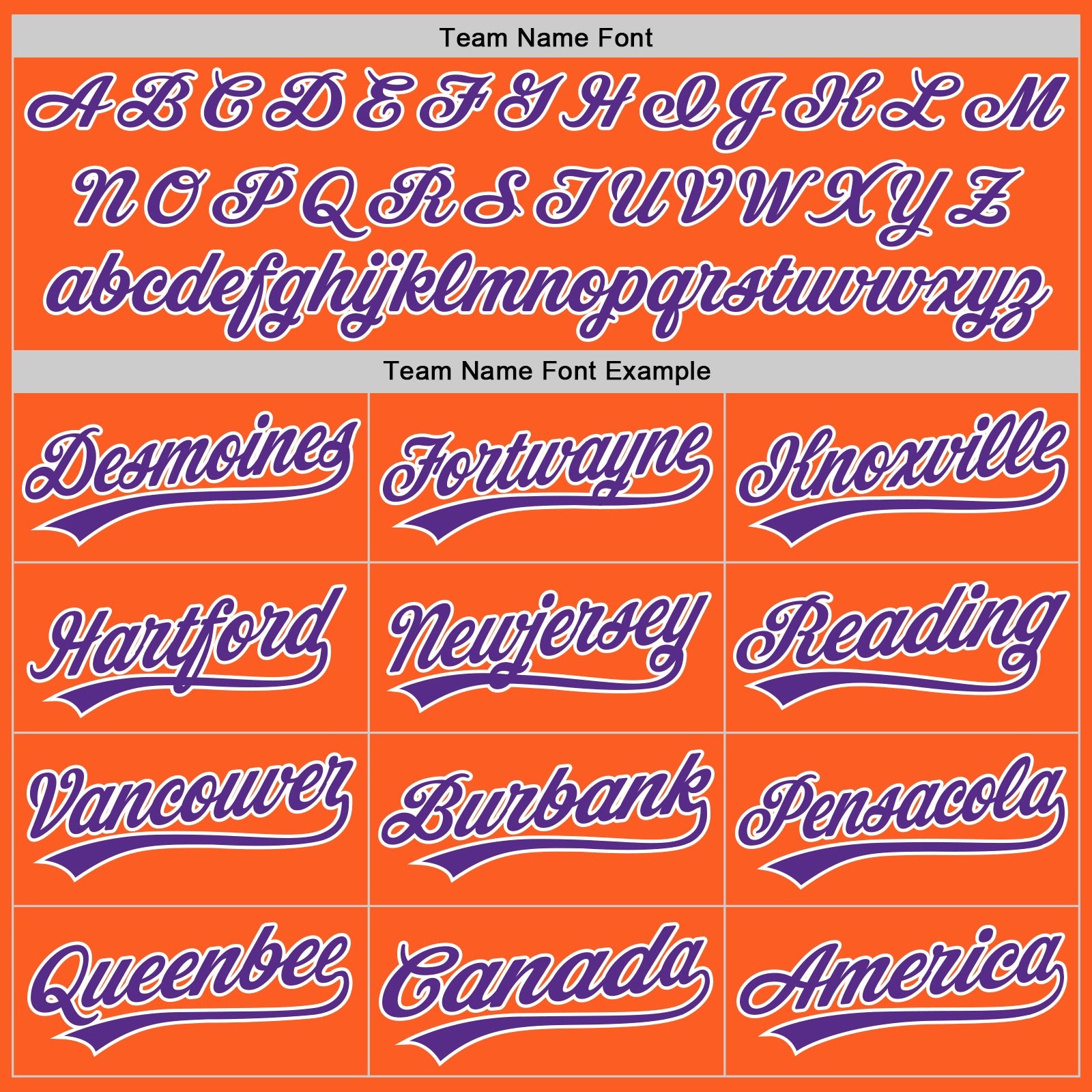 Custom Orange Purple-White Authentic Throwback Baseball Jersey view 4