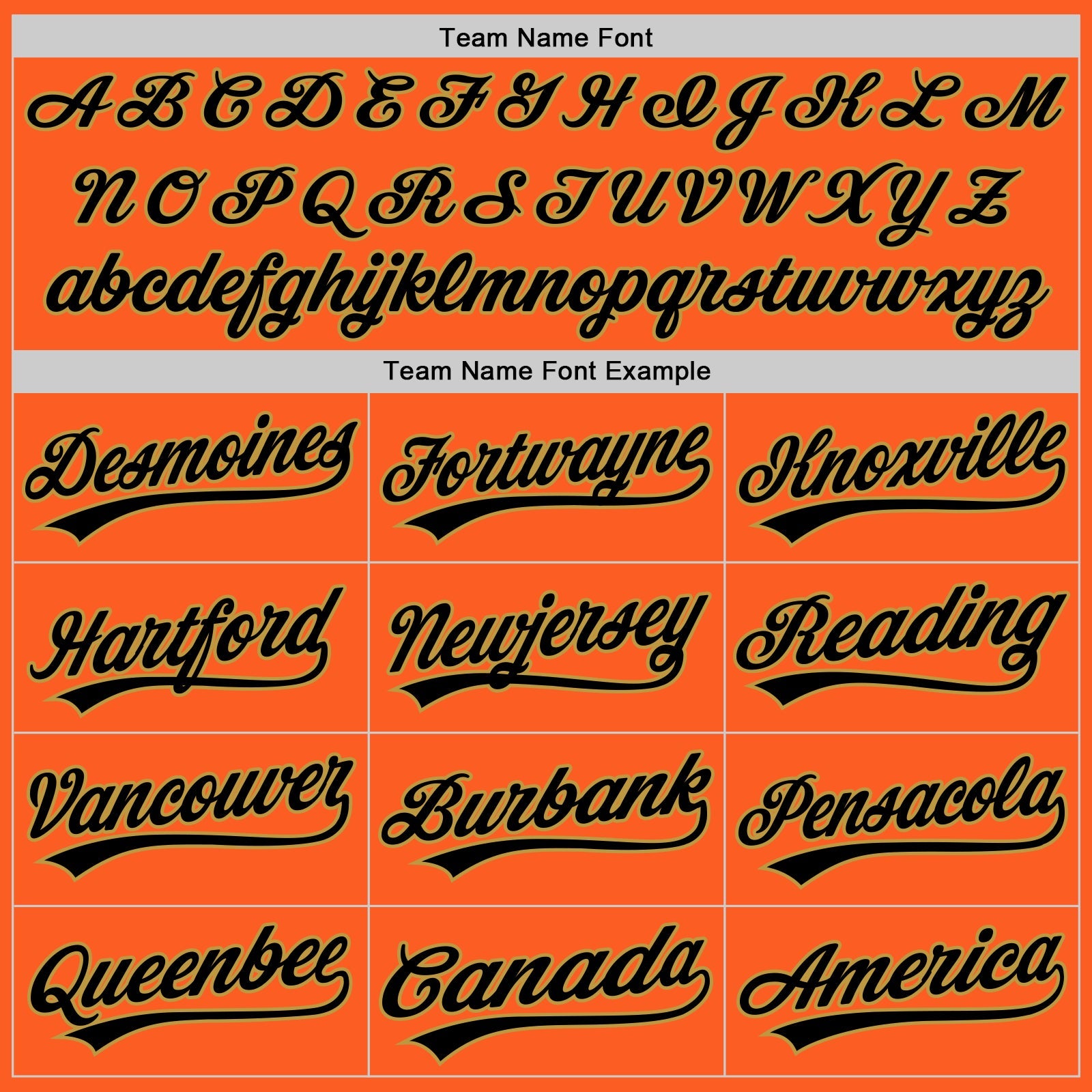Custom Orange Black-Old Gold Authentic Throwback Baseball Jersey view 4