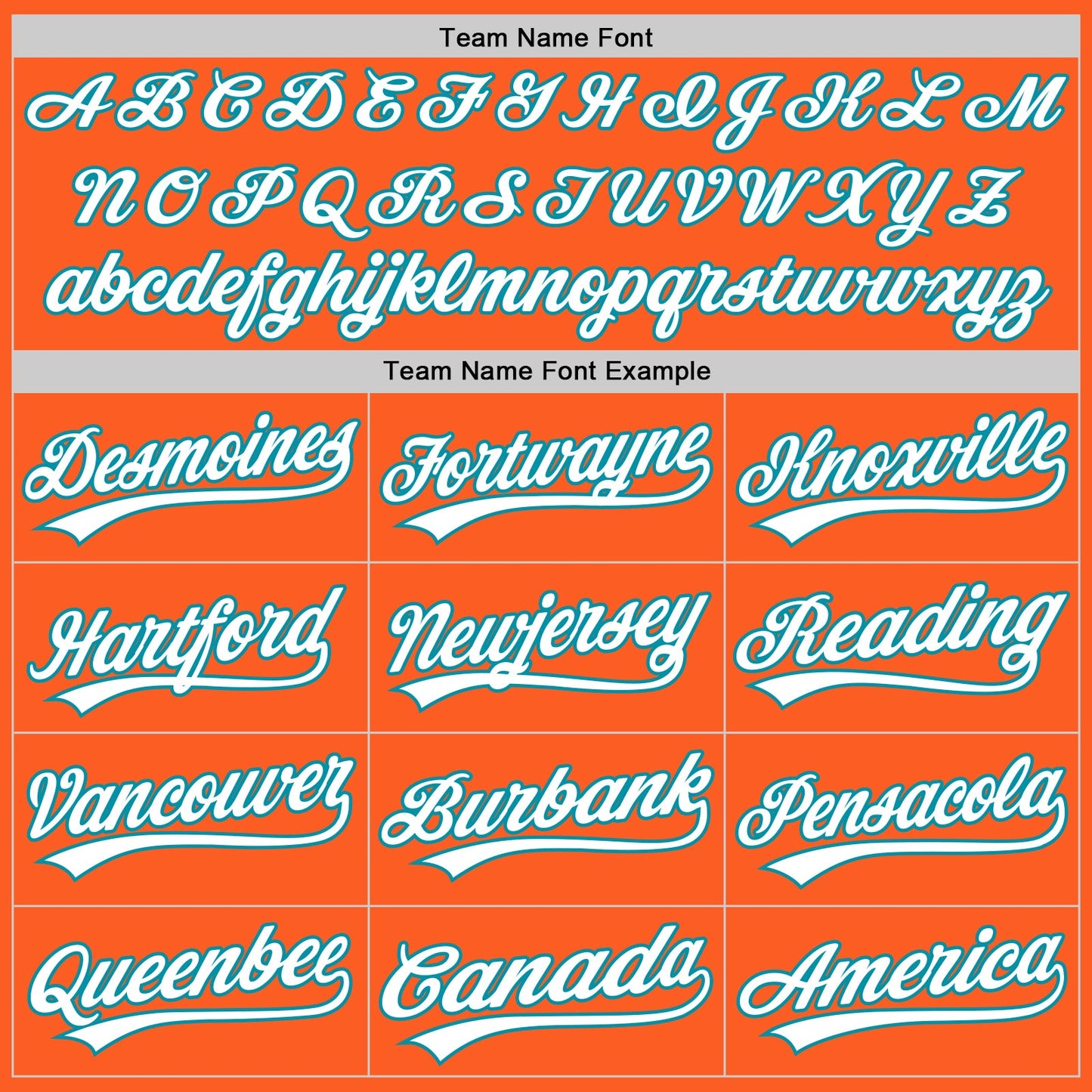 Custom Orange White-Teal Authentic Throwback Baseball Jersey view 4