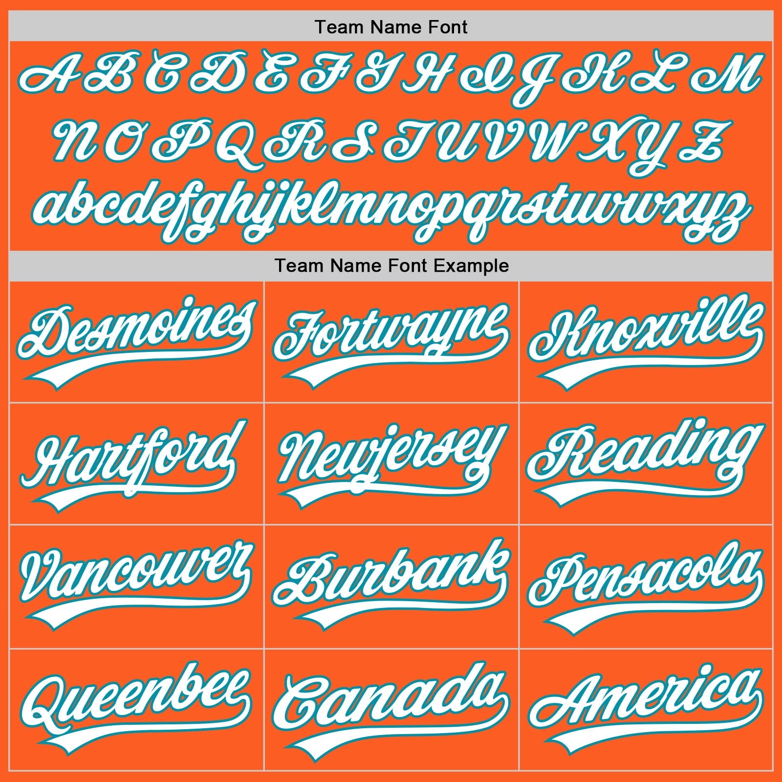 Custom Orange White-Teal Authentic Throwback Baseball Jersey view 4