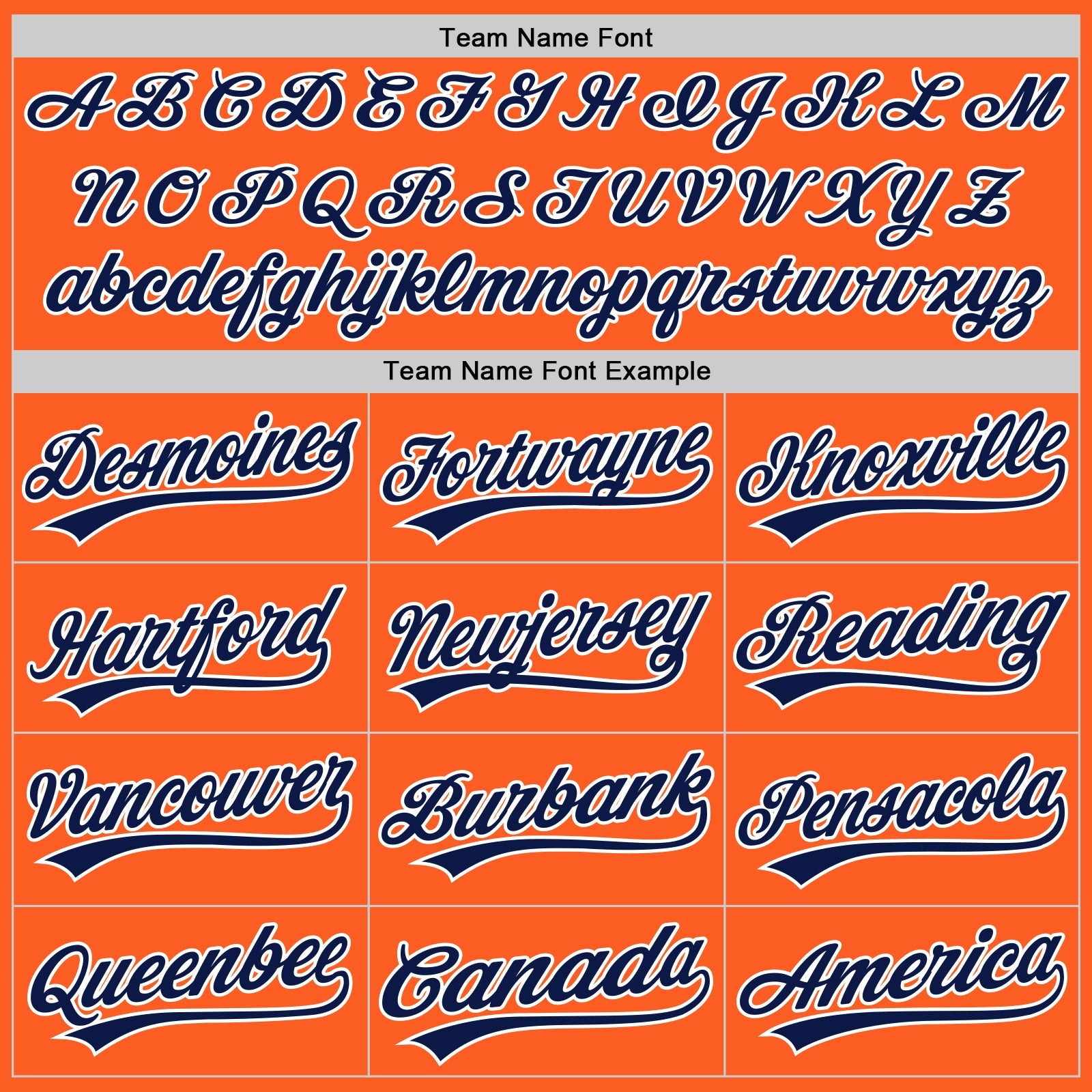 Custom Orange Navy-White Authentic Throwback Baseball Jersey view 4