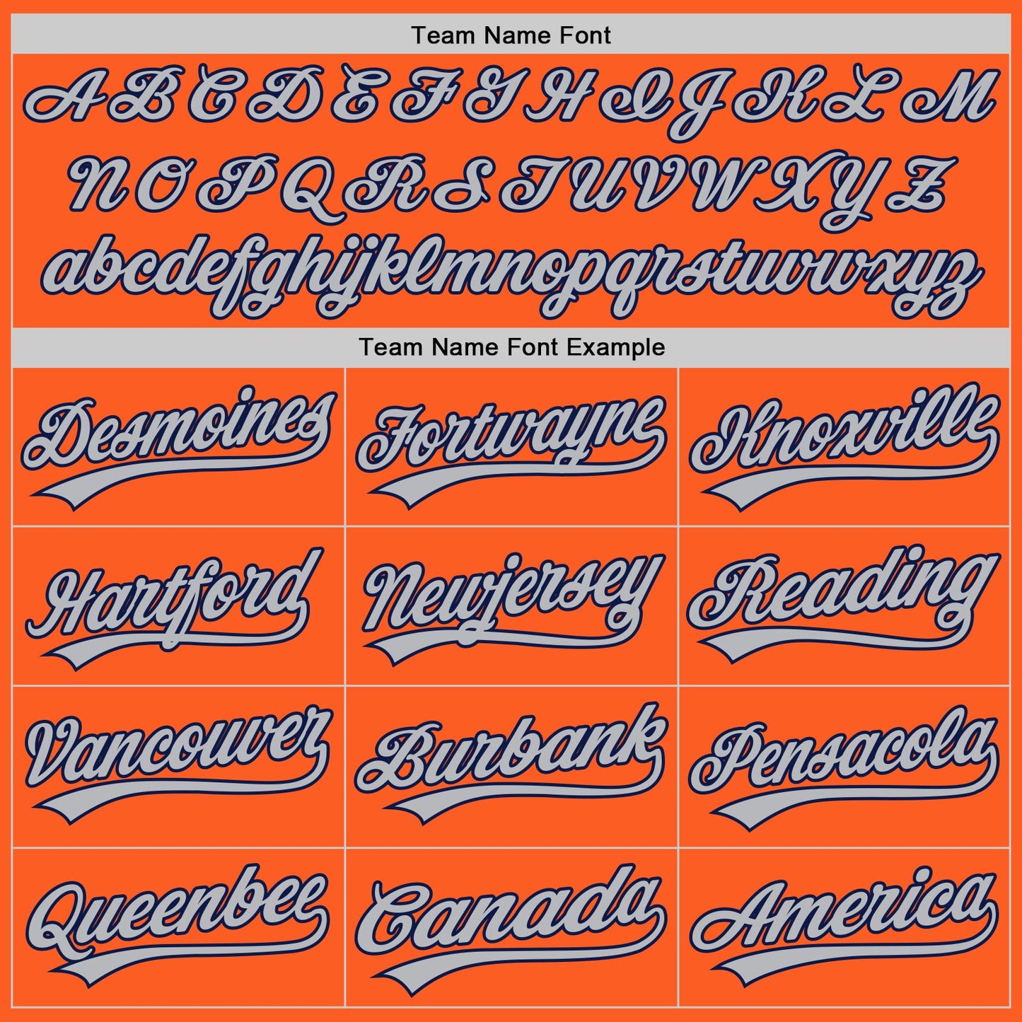 Custom Orange Navy-Gray Authentic Throwback Baseball Jersey view 4