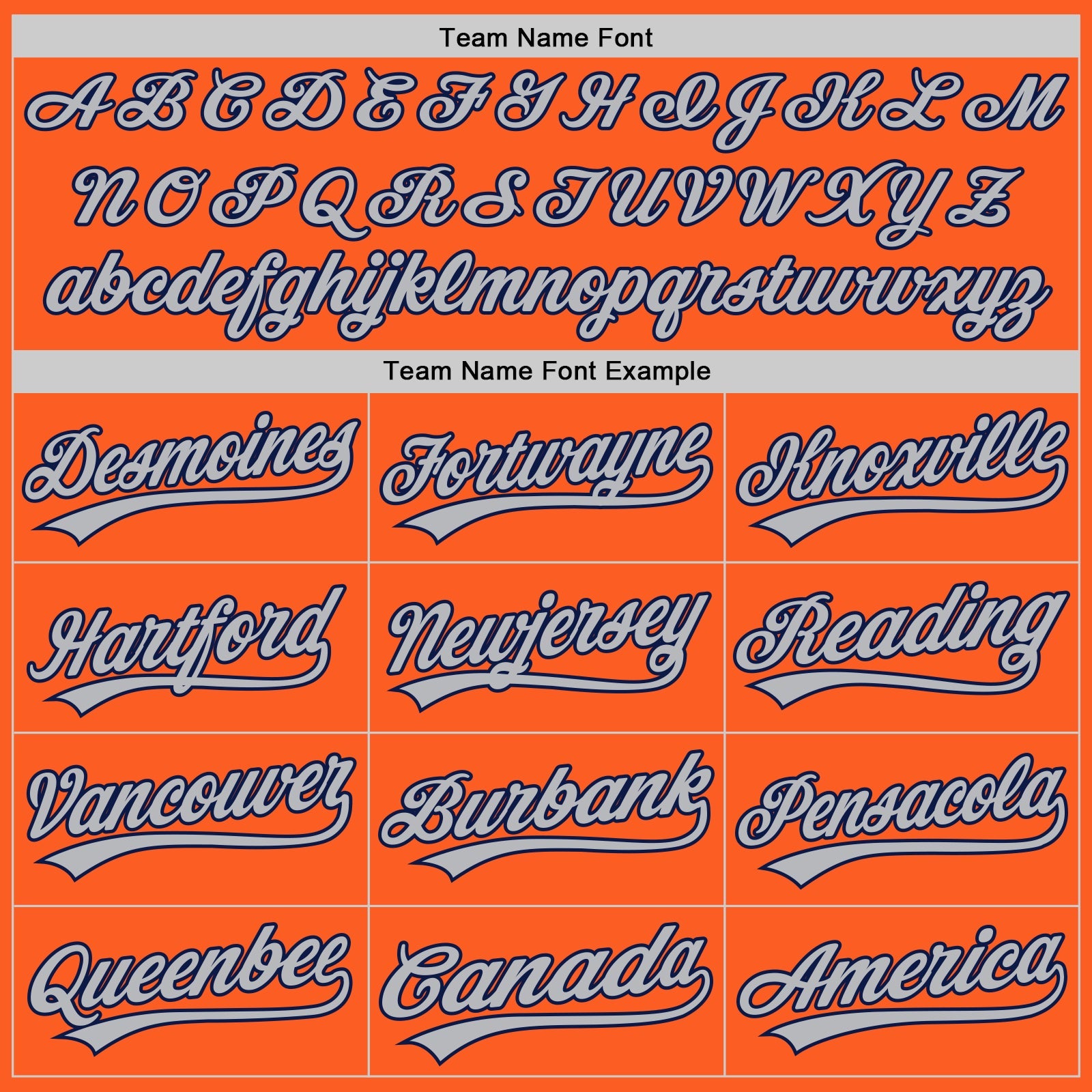Custom Orange Navy-Gray Authentic Throwback Baseball Jersey view 4