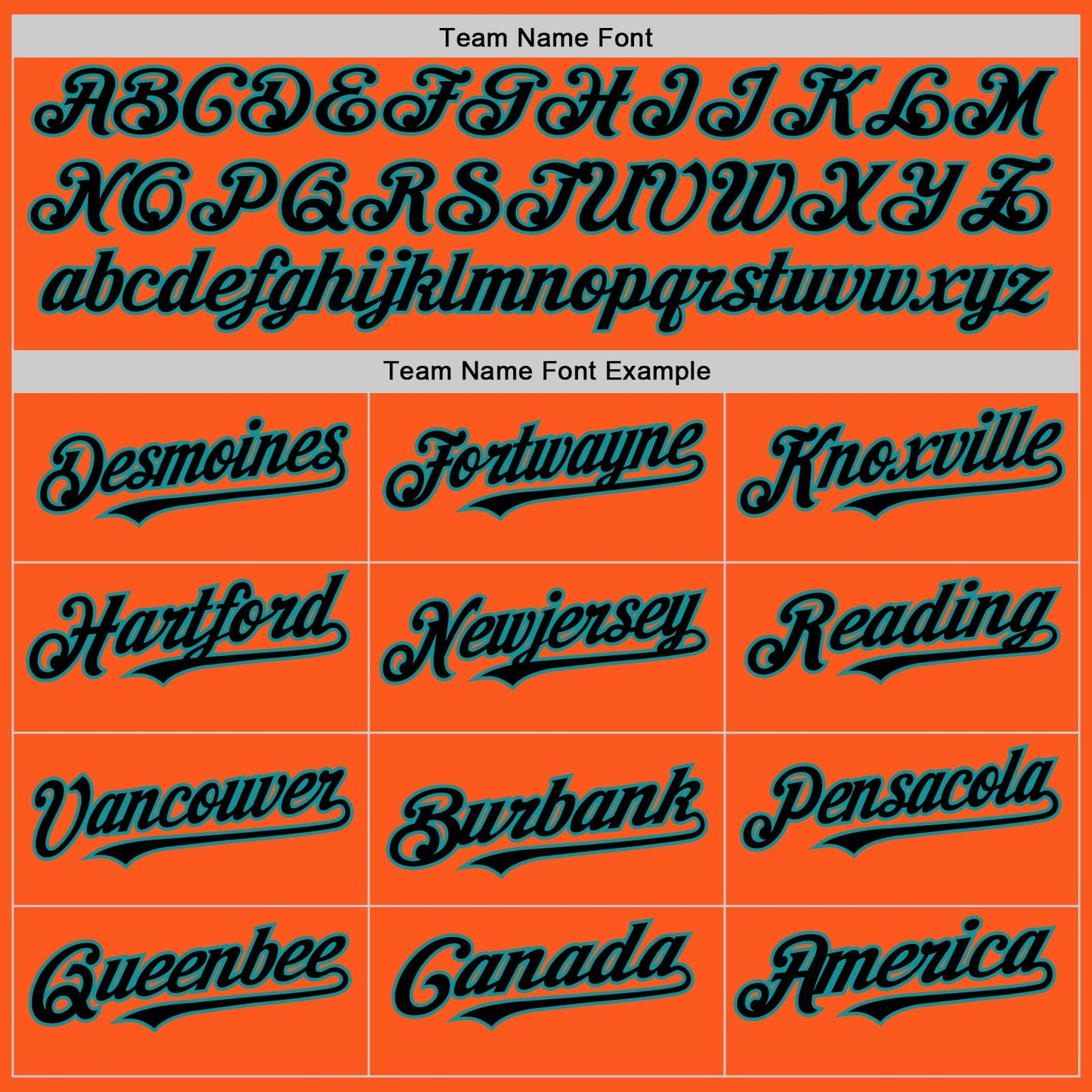 Custom Orange Black-Teal Mesh Authentic Throwback Baseball Jersey view 4