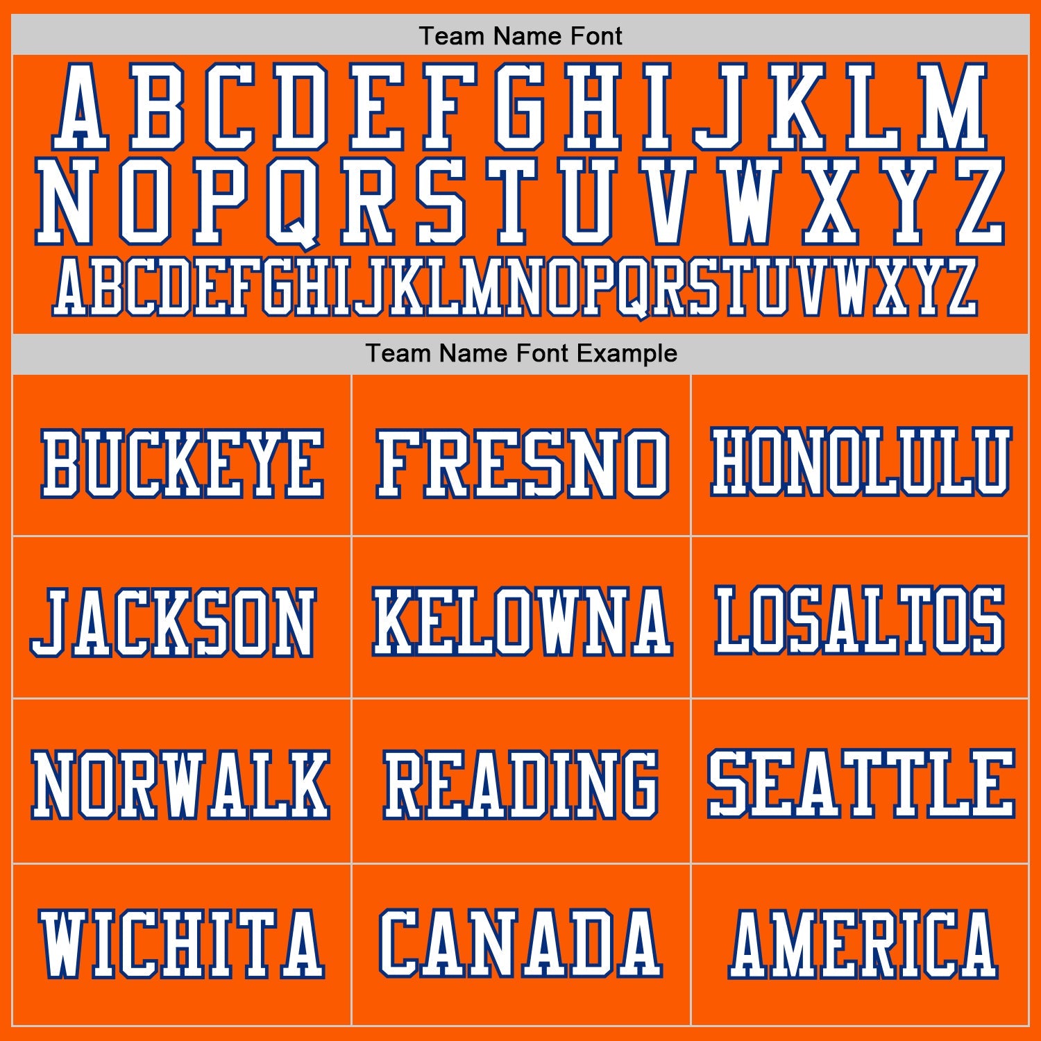 Custom Orange Royal-White Mesh Authentic Throwback Football Jersey view 3