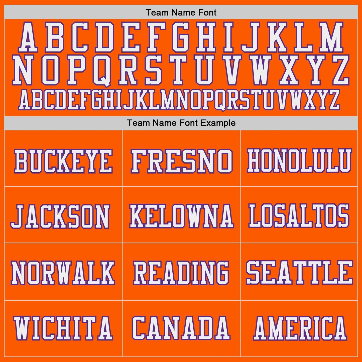 Custom Orange Purple-White Mesh Authentic Throwback Football Jersey view 3