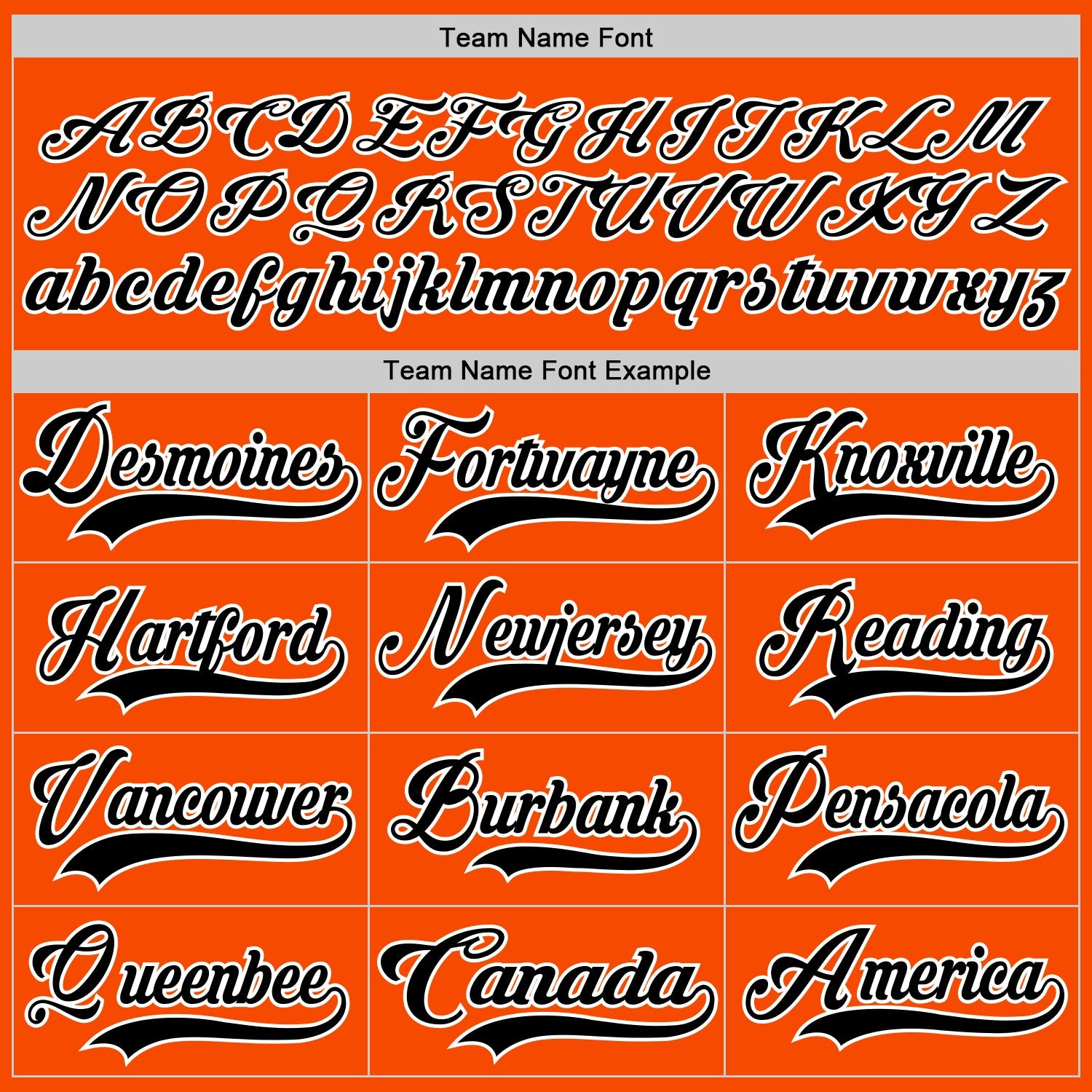 Custom Orange Black-White Hockey Lace Neck Jersey view 4