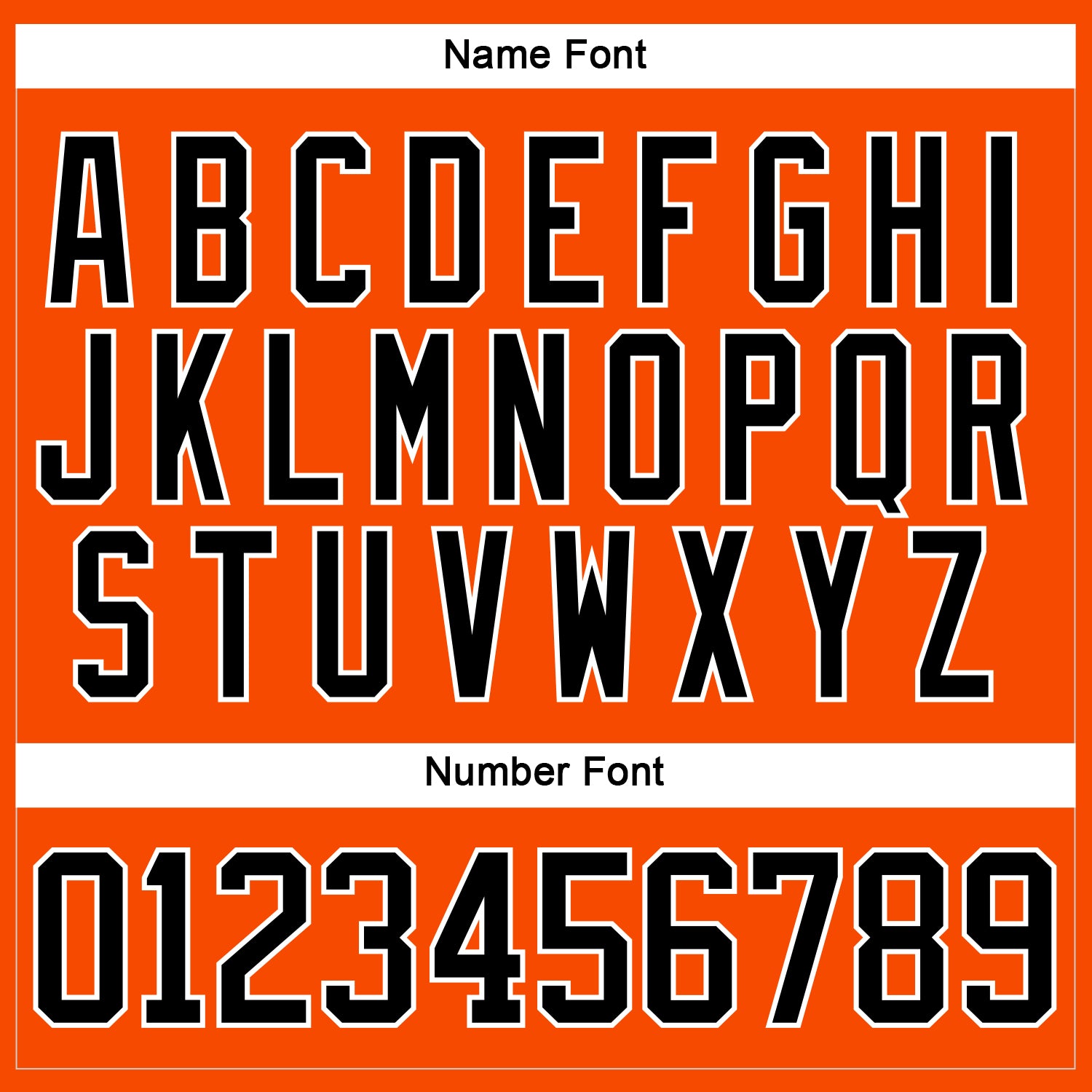 Custom Orange Black-White Hockey Lace Neck Jersey view 5