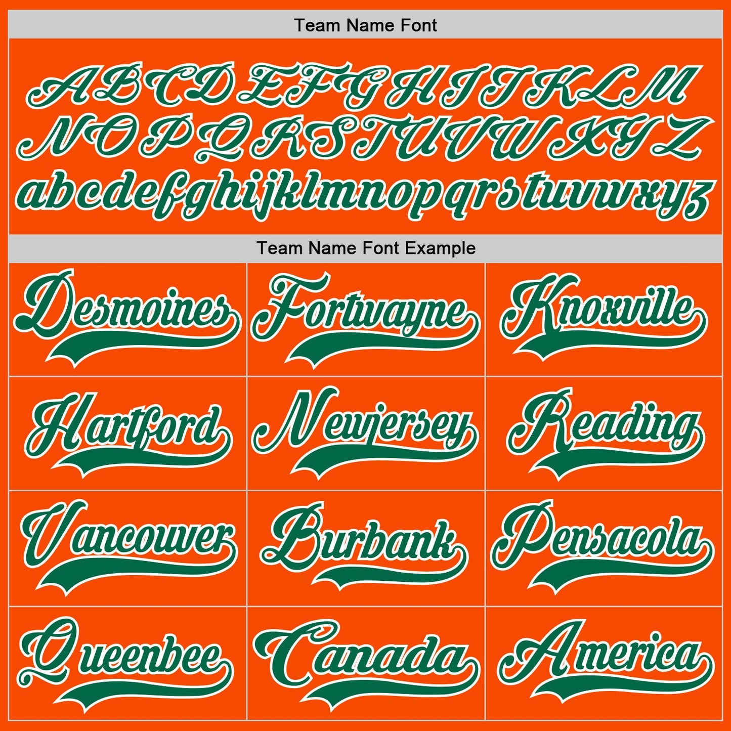 Custom Orange Kelly Green-White Hockey Lace Neck Jersey view 4